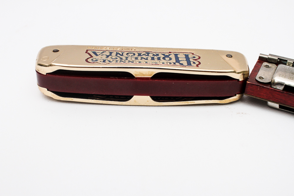 Vintage Hohner Harmonica and "Trutone" Pitch Pipe