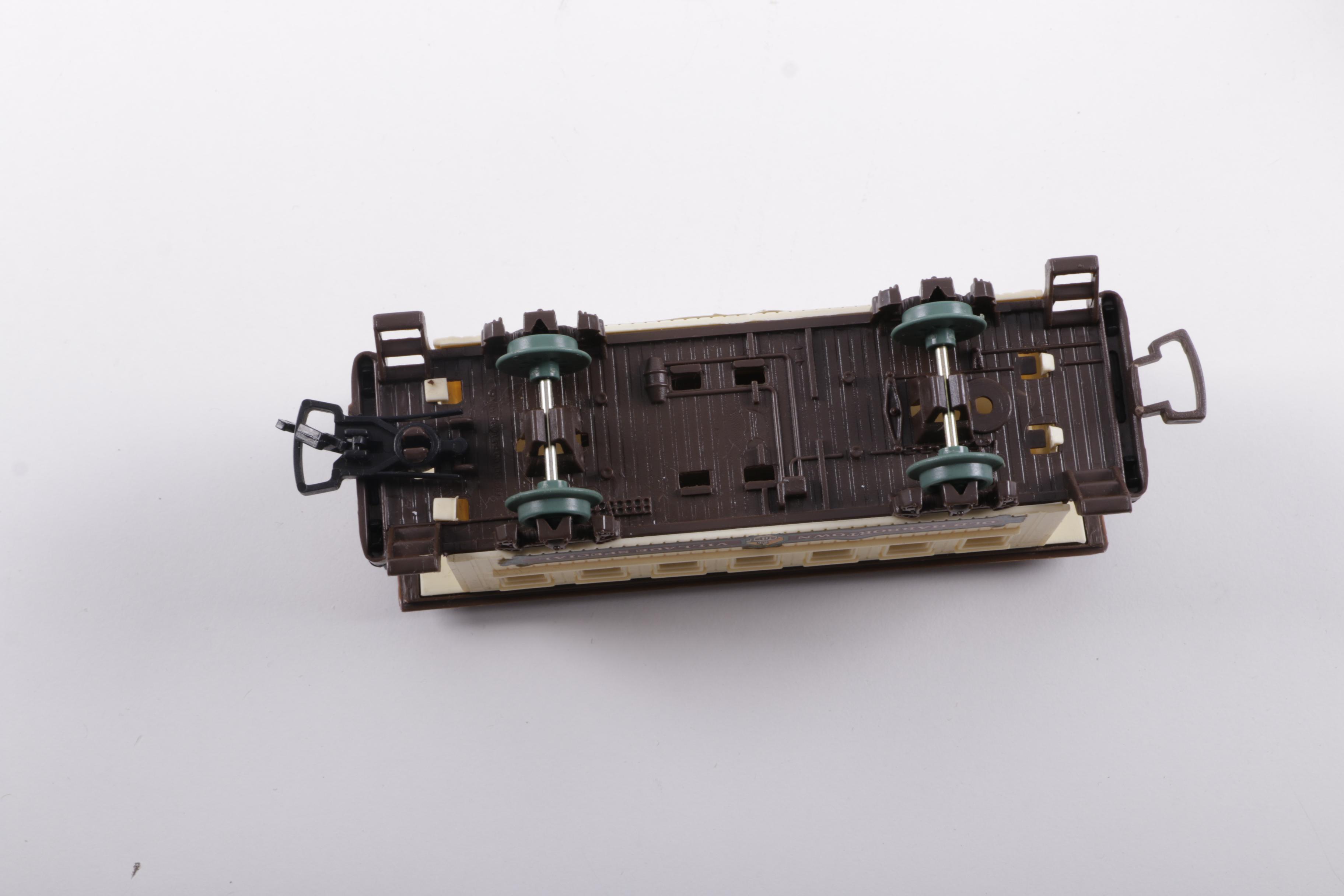 New Bright Holiday Village Train Set