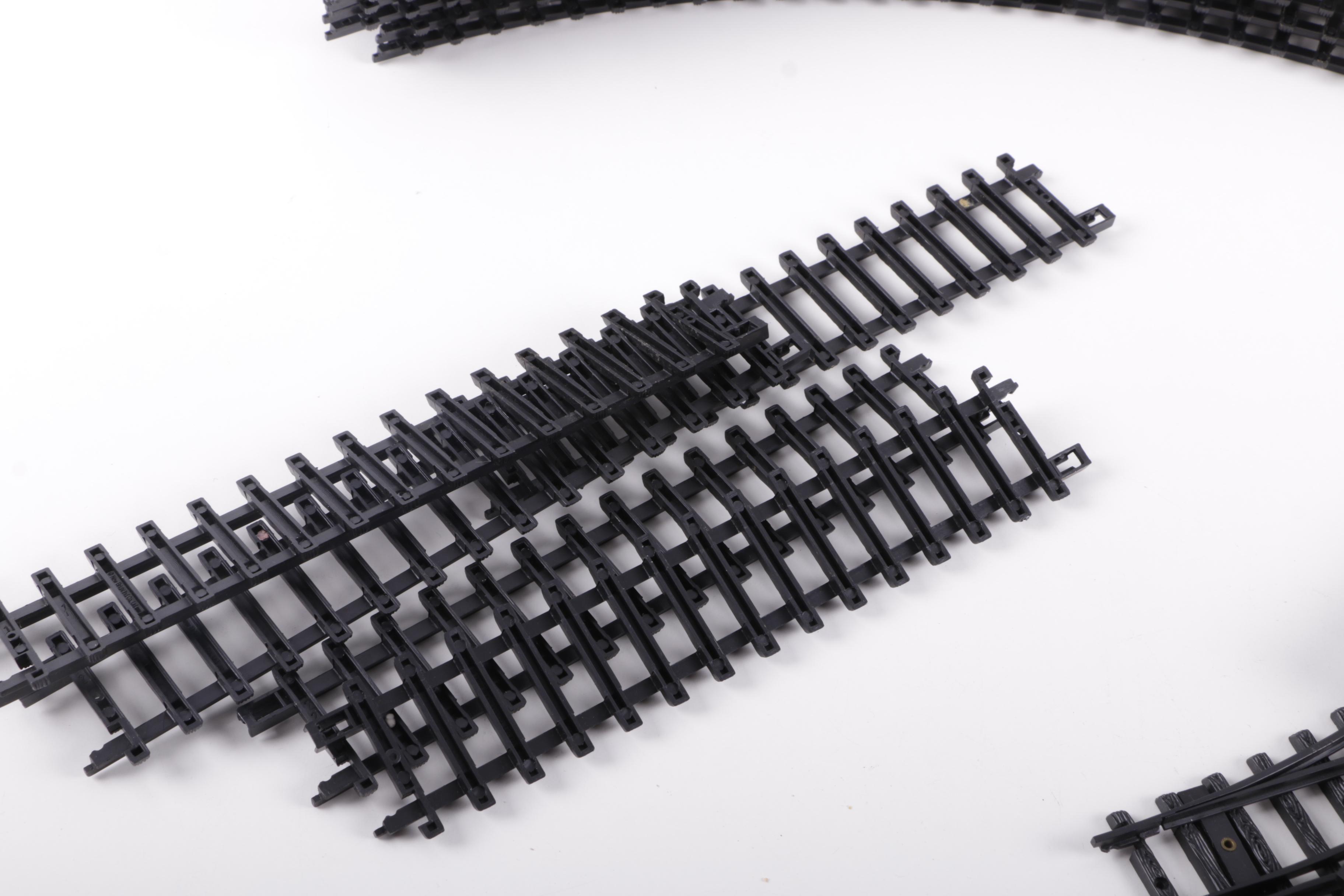 New Bright Holiday Village Train Set