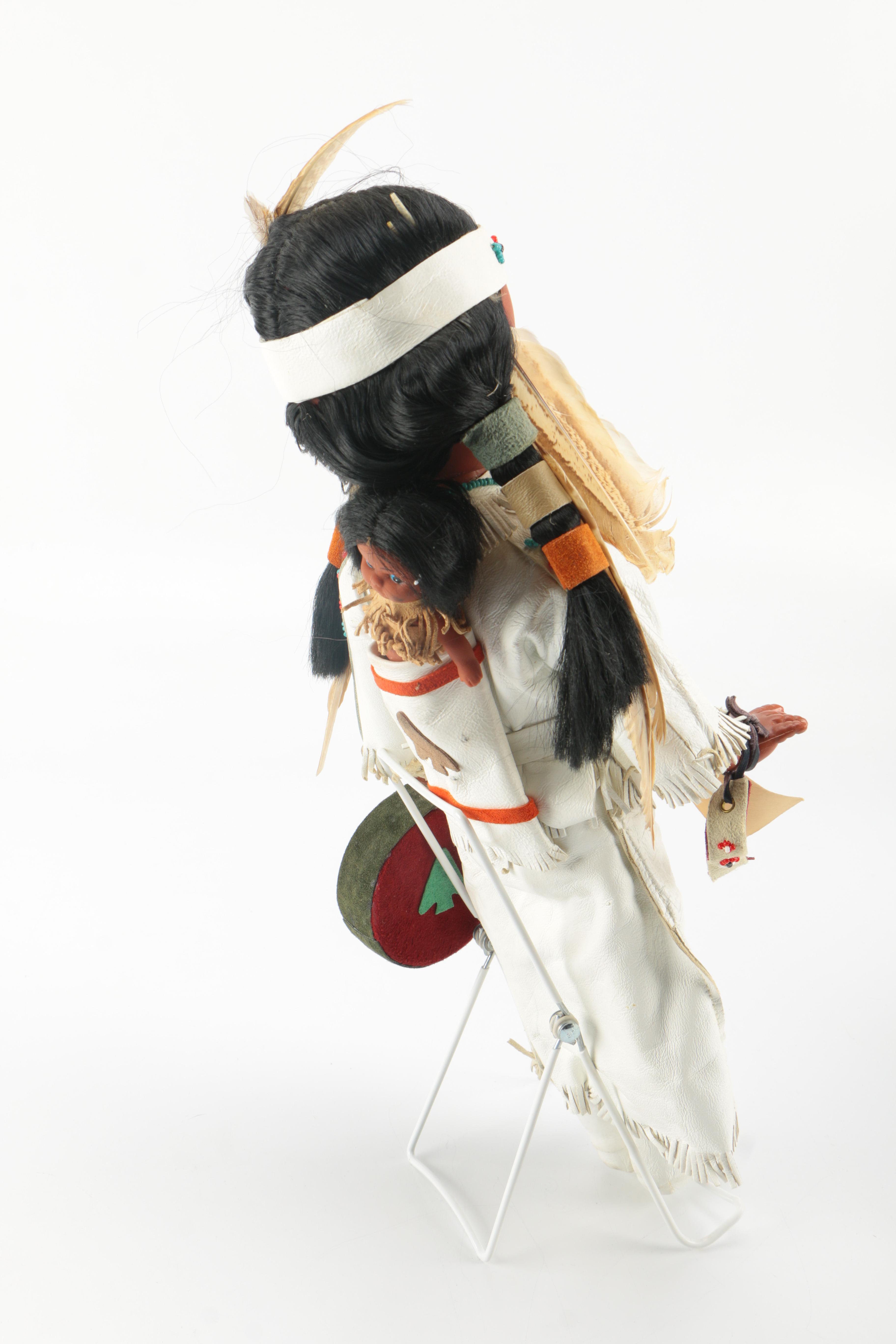 Carlson Dolls in Native American Costume