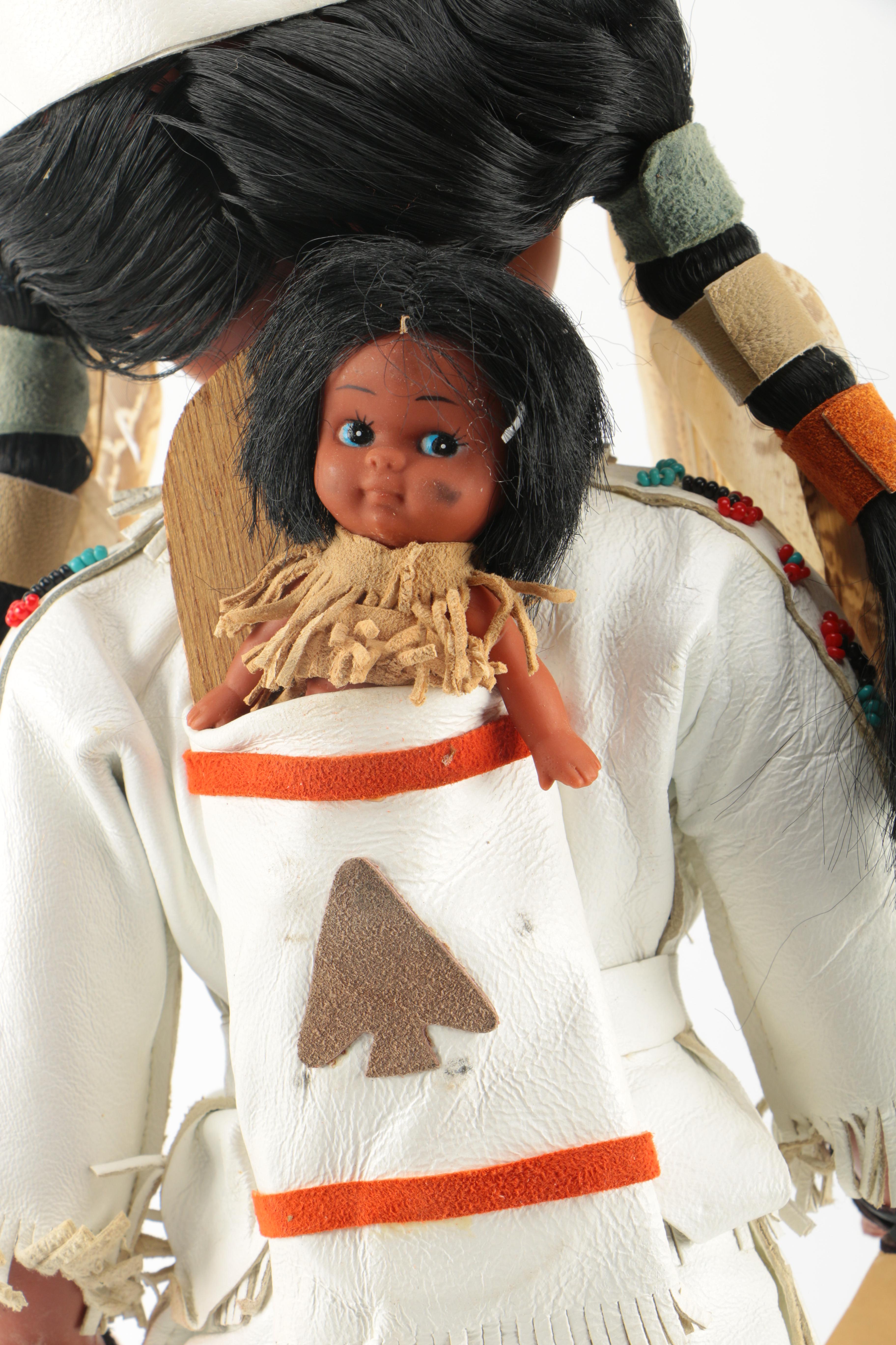 Carlson Dolls in Native American Costume