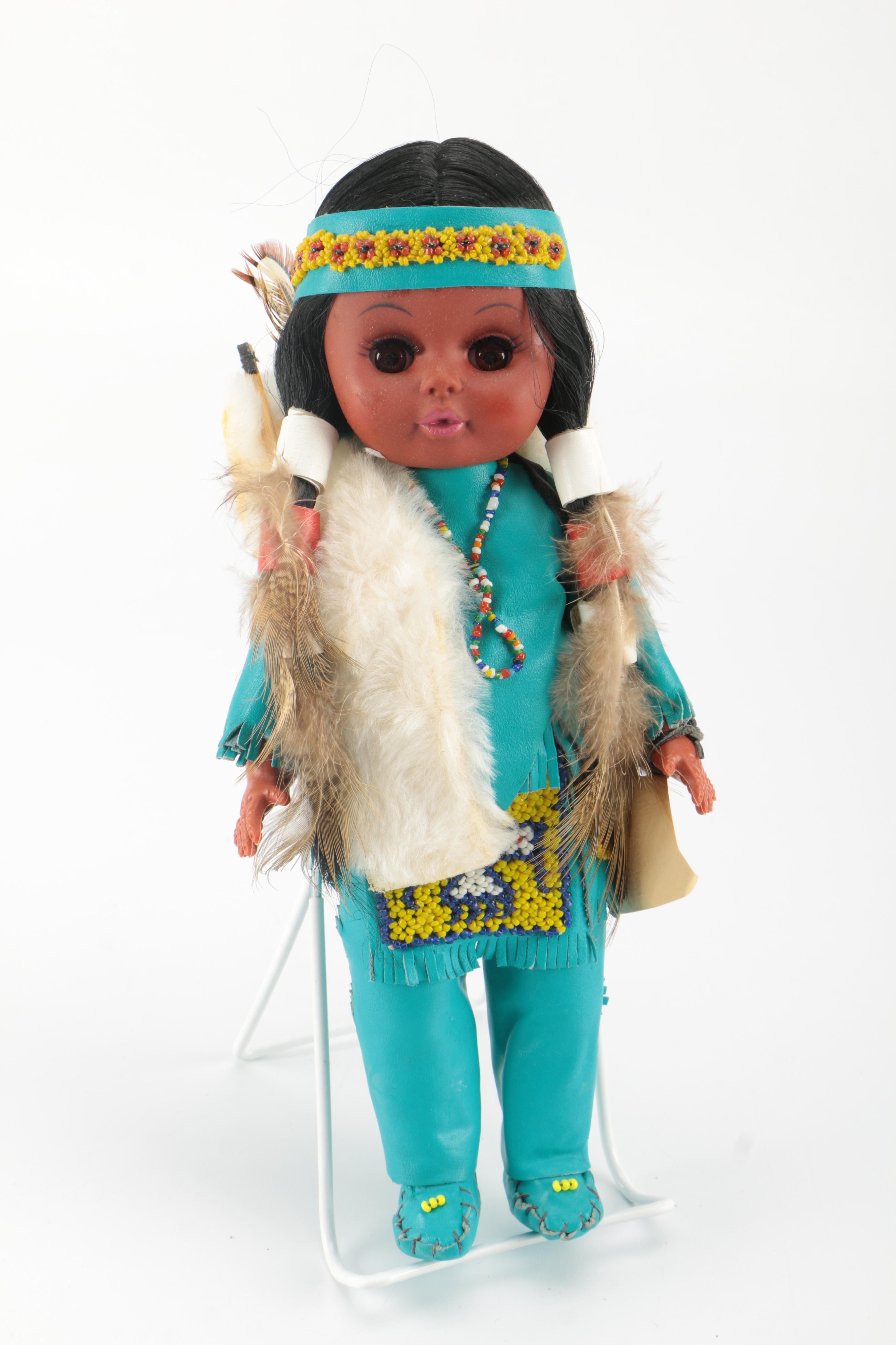 Carlson Dolls in Native American Costume