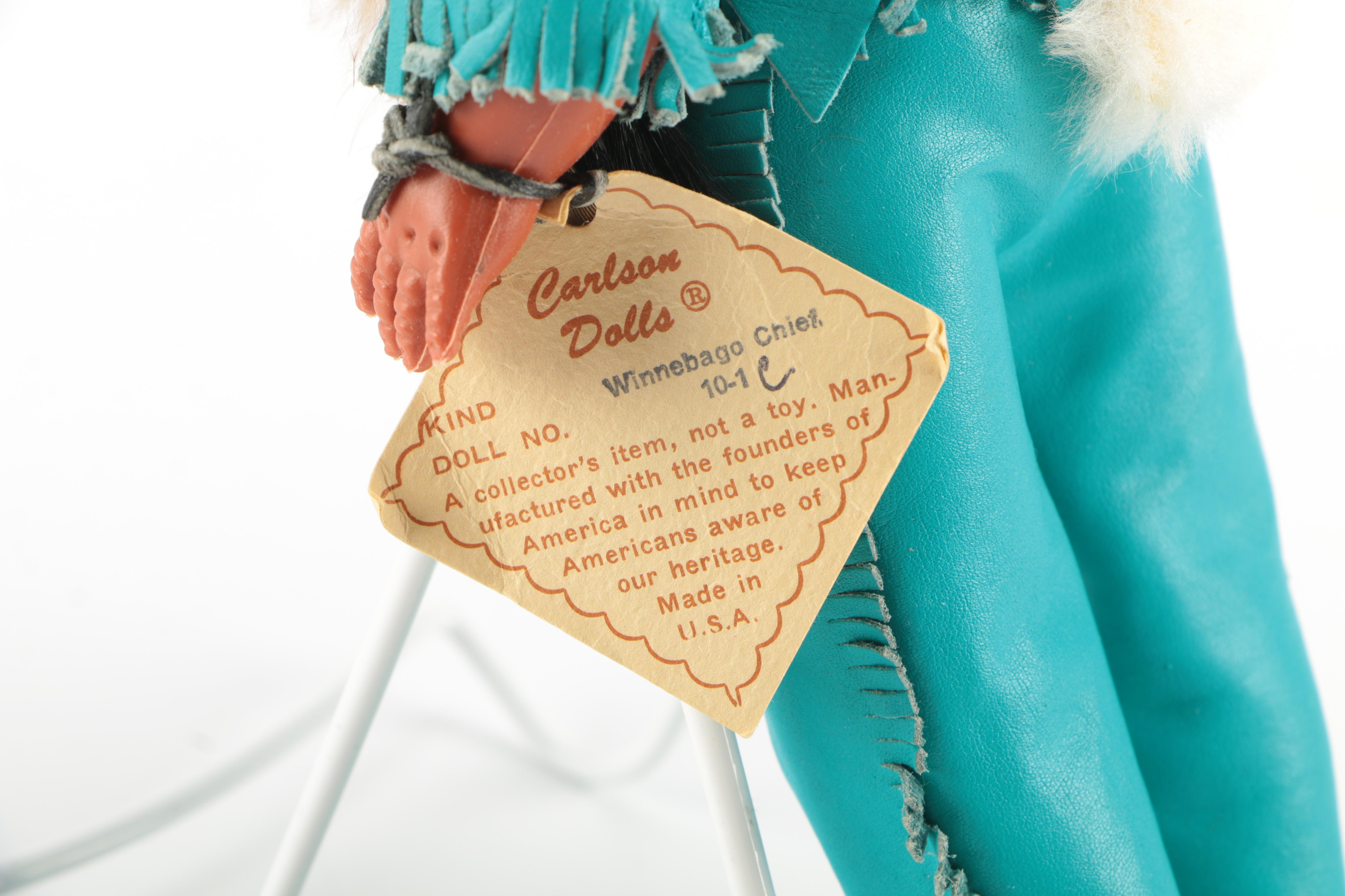 Carlson Dolls in Native American Costume