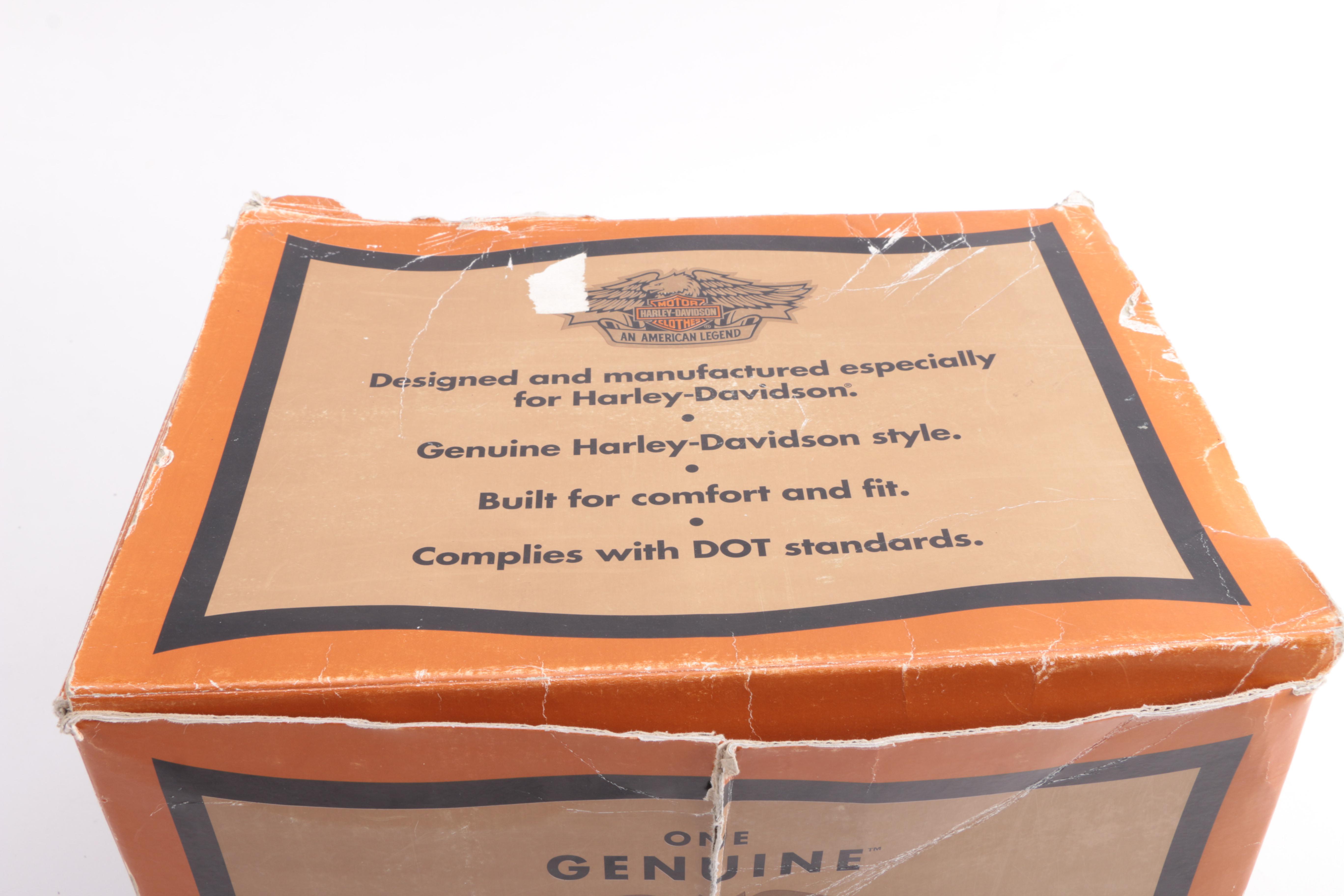 Bell Harley-Davidson Motorcycle Helmet In Box