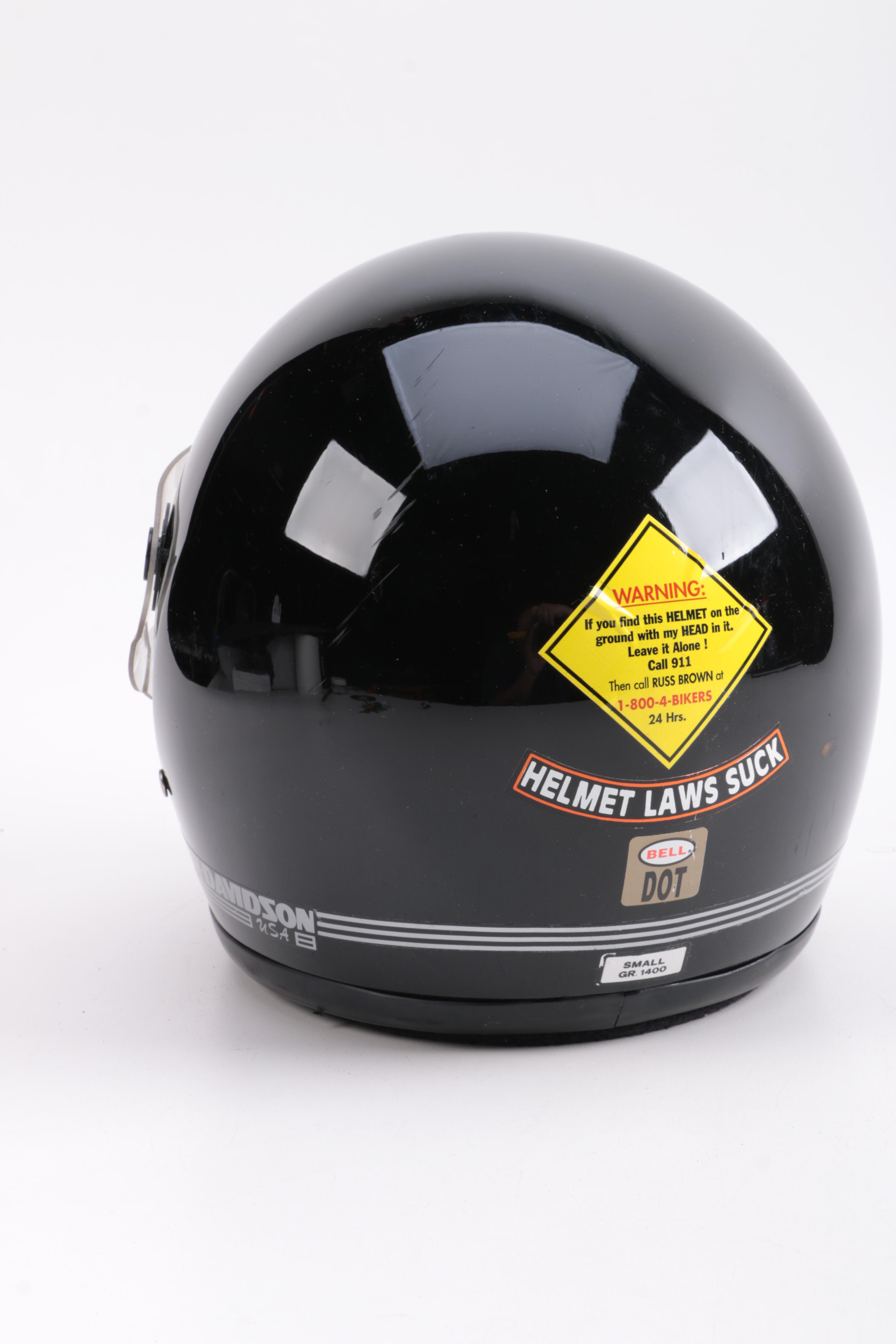 Bell Harley-Davidson Motorcycle Helmet In Box