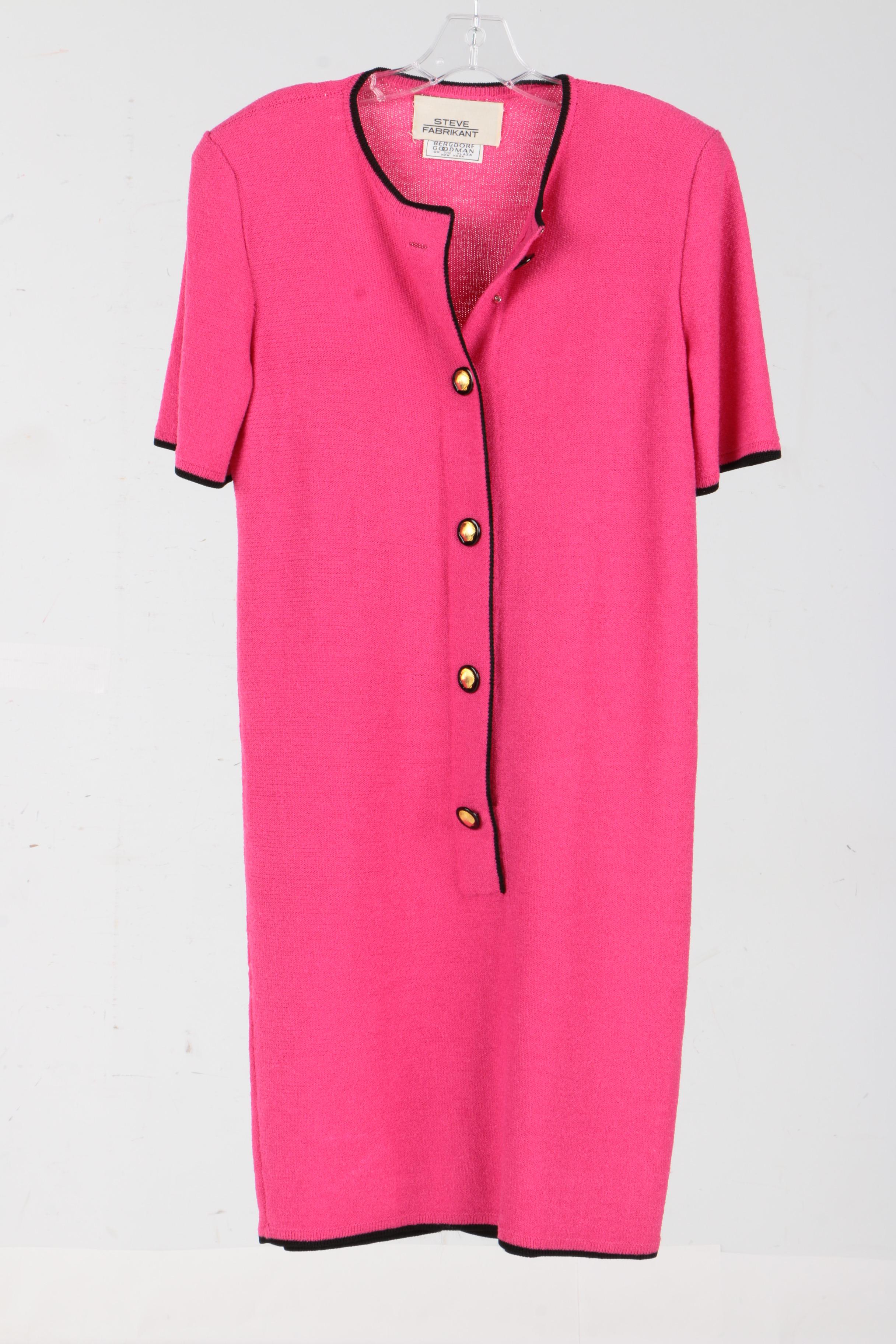 Women's Vintage Knit Dresses Including Steve Fabrikant