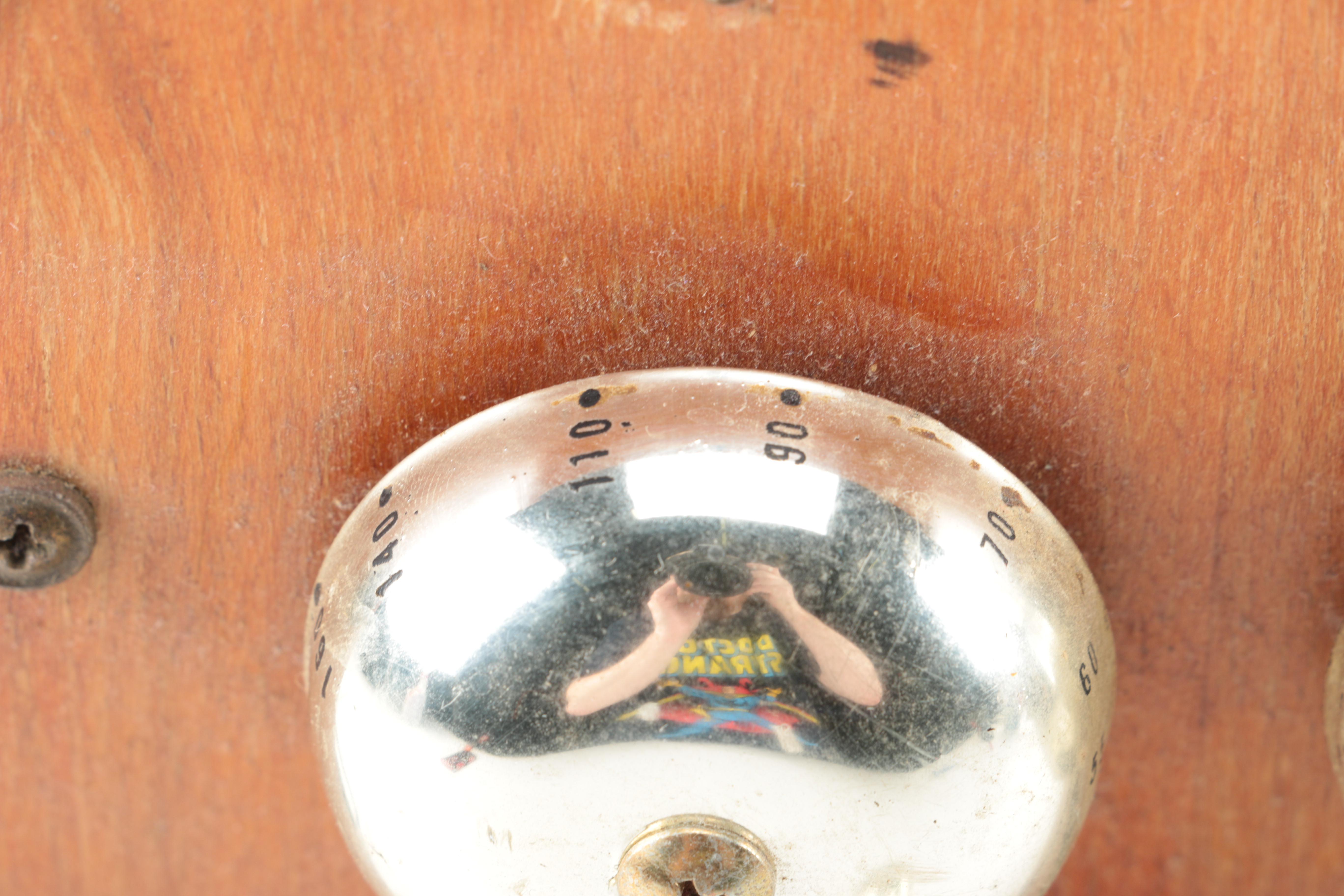 Two Vintage Wooden Radios Including Emerson