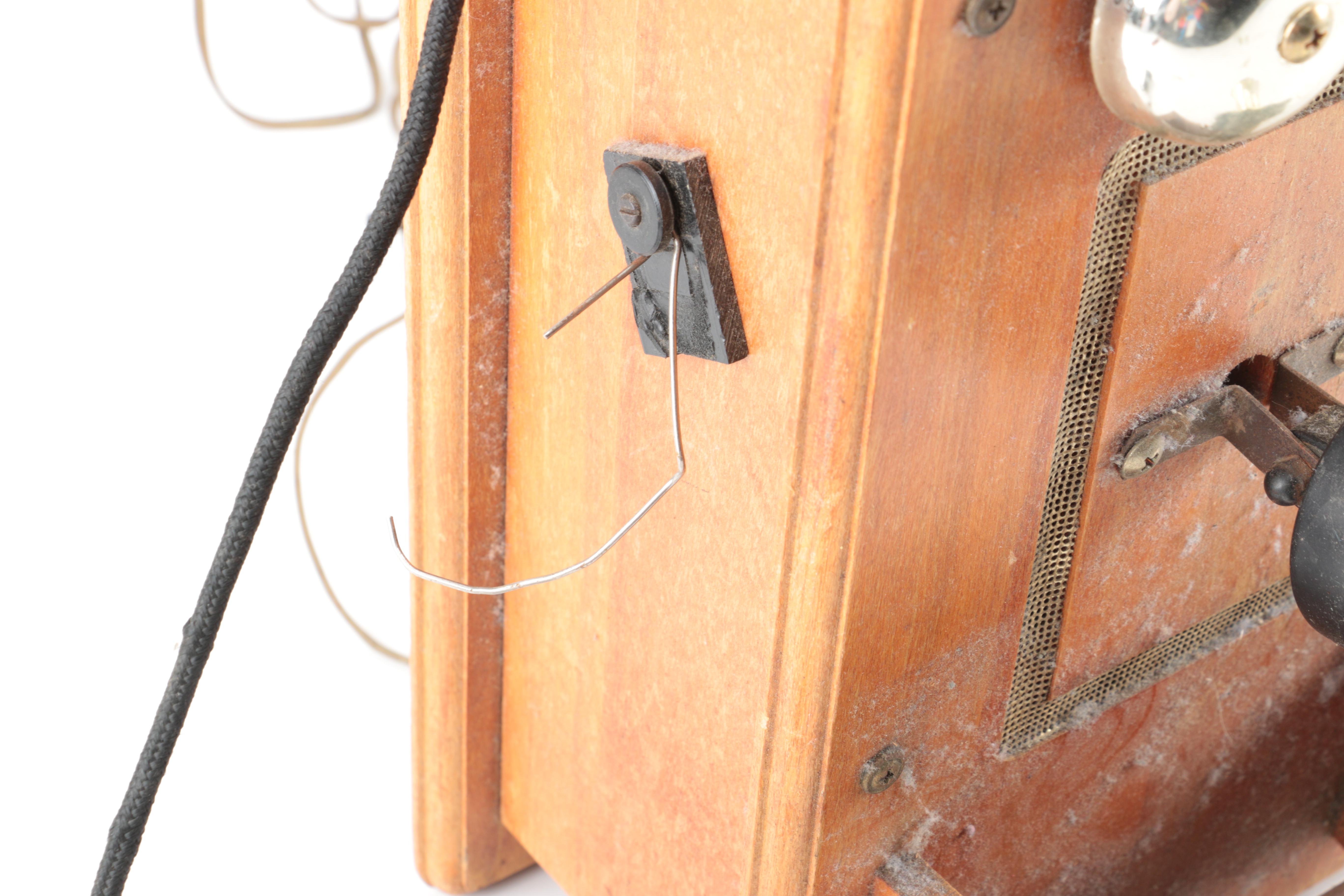 Two Vintage Wooden Radios Including Emerson