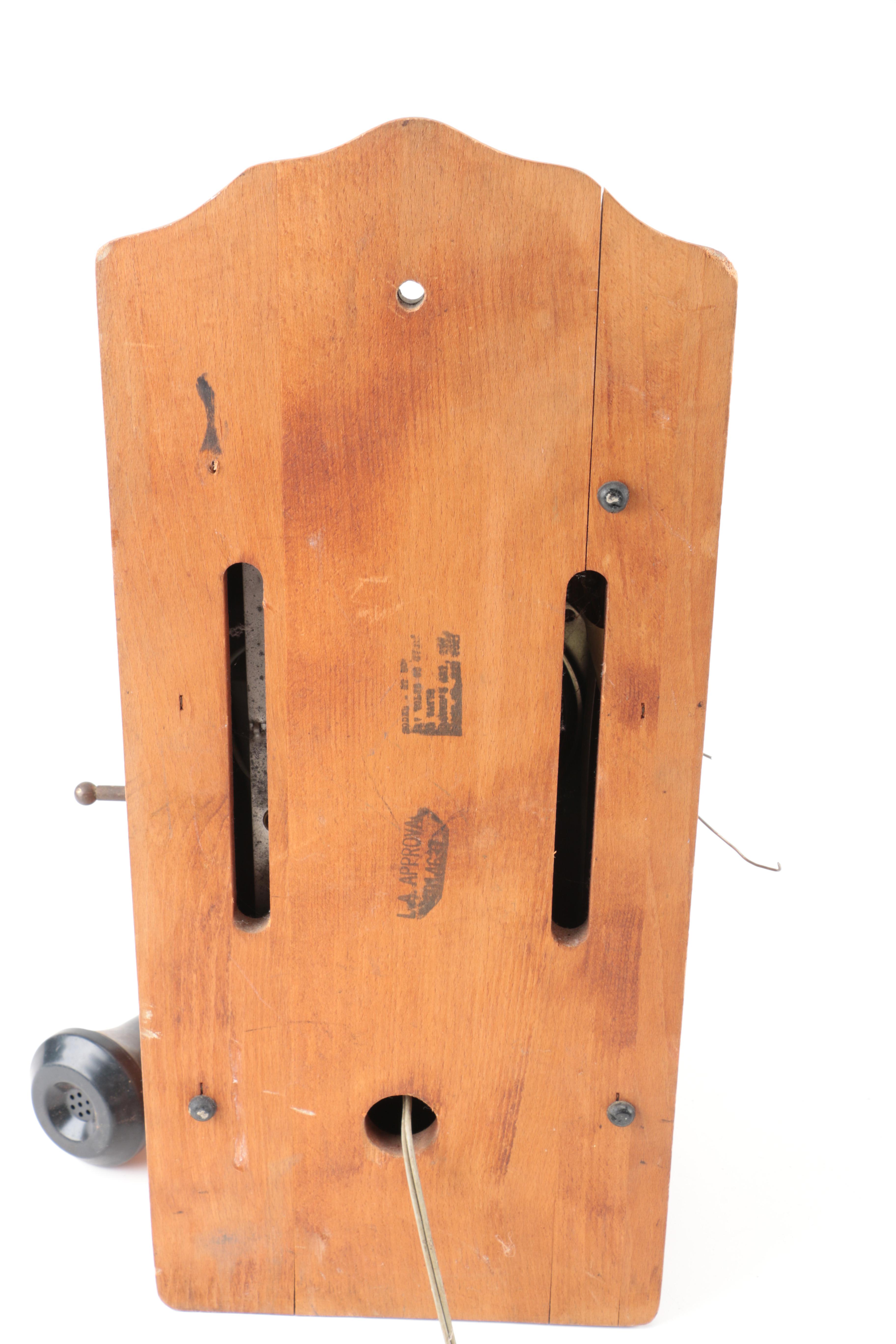 Two Vintage Wooden Radios Including Emerson