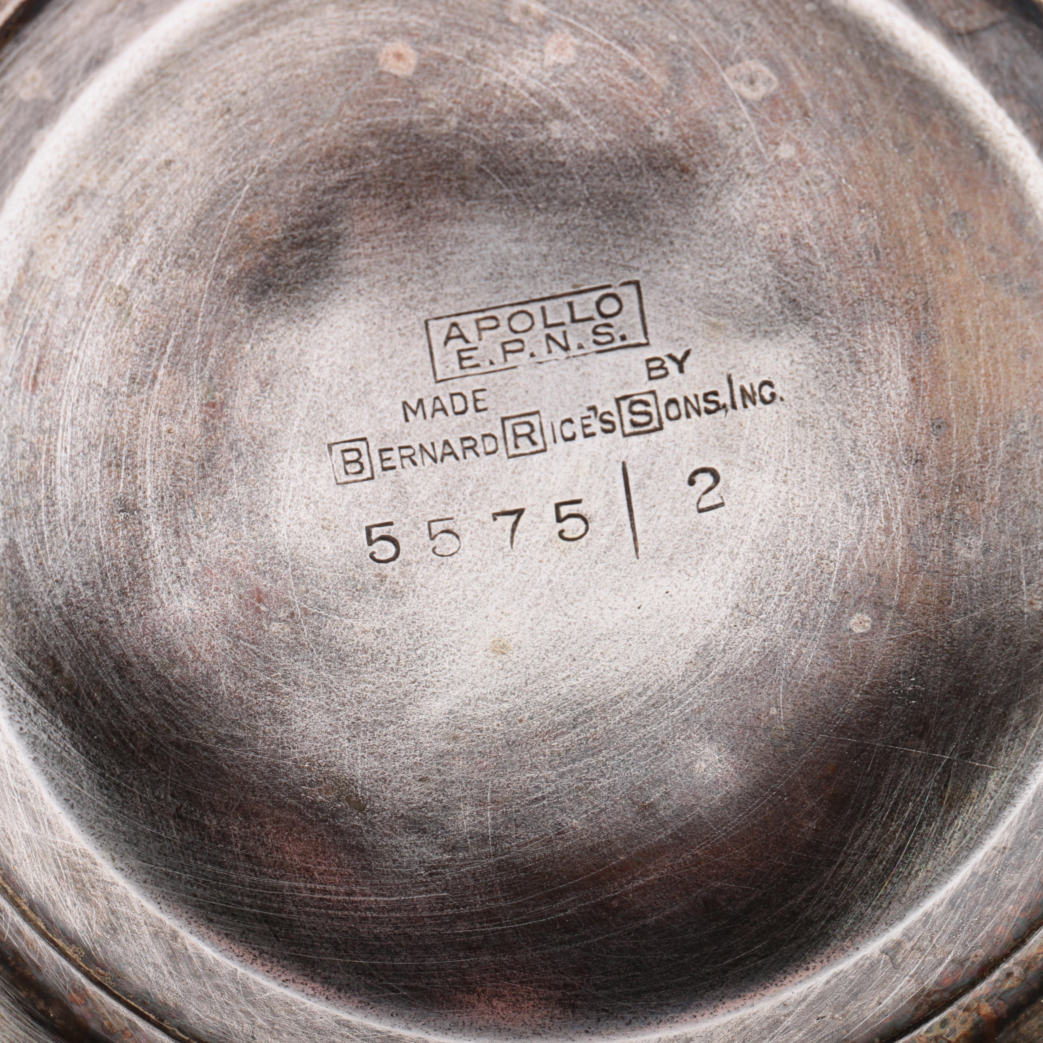 Daewoo Copper Pan and Assorted Metal Servingware