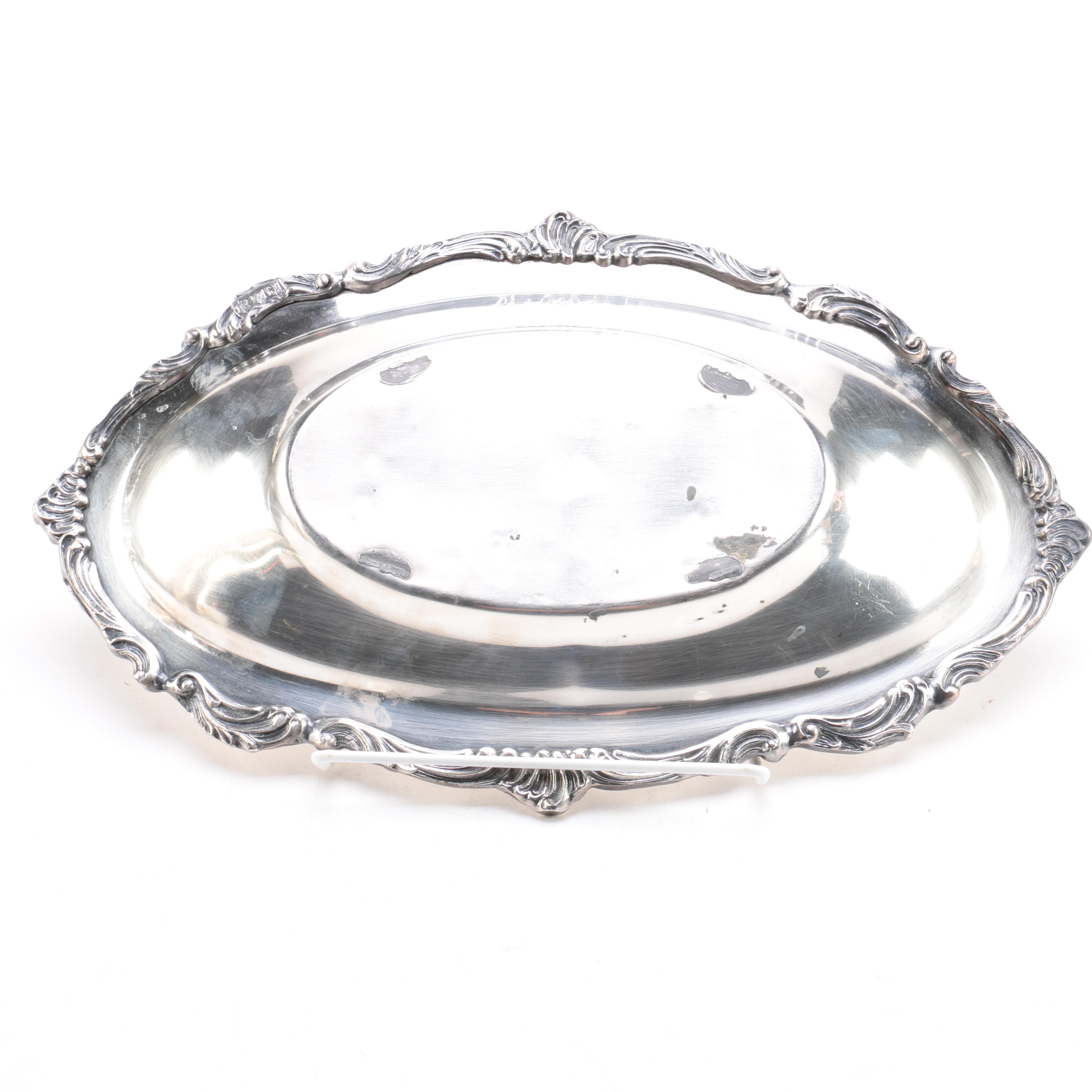 Daewoo Copper Pan and Assorted Metal Servingware