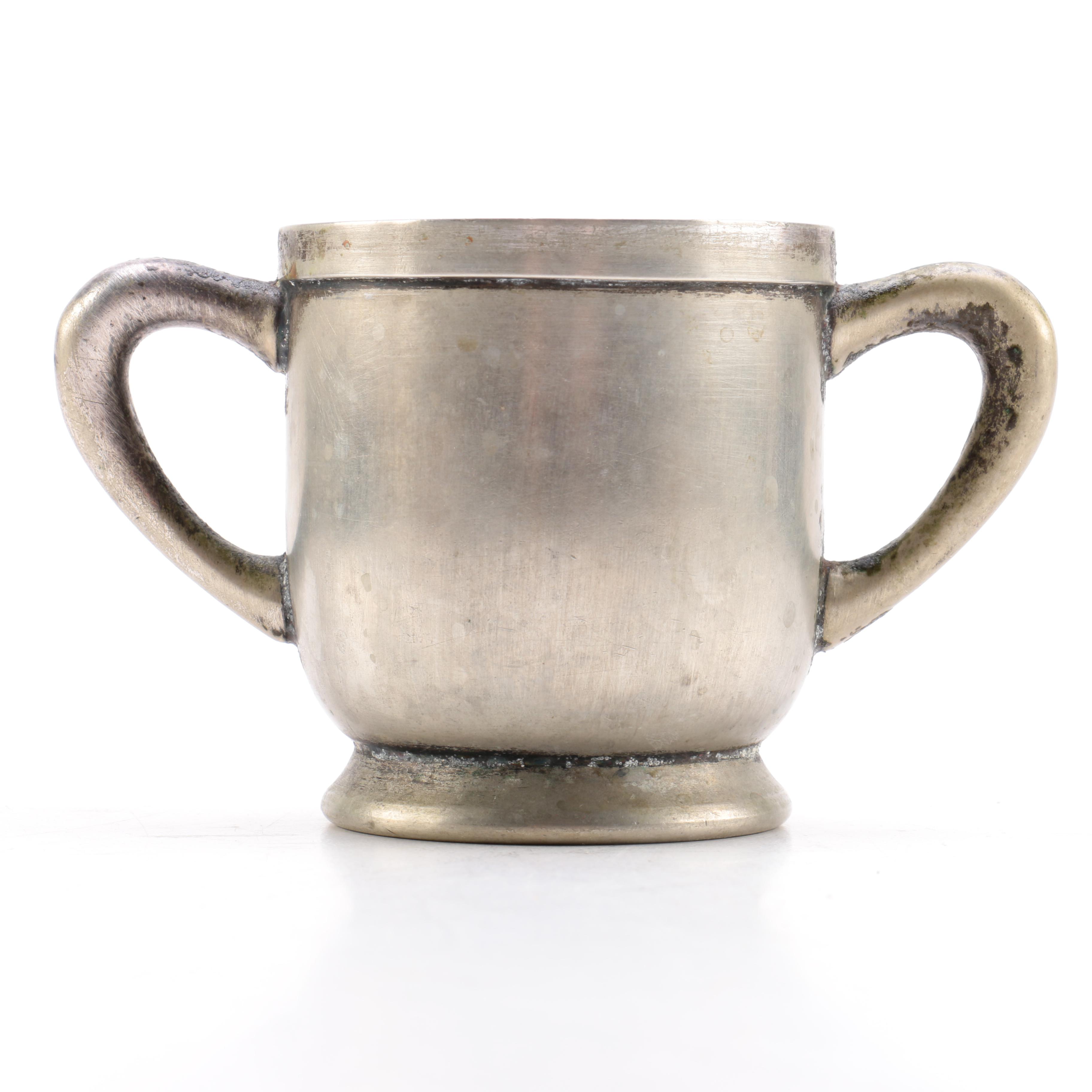 Daewoo Copper Pan and Assorted Metal Servingware