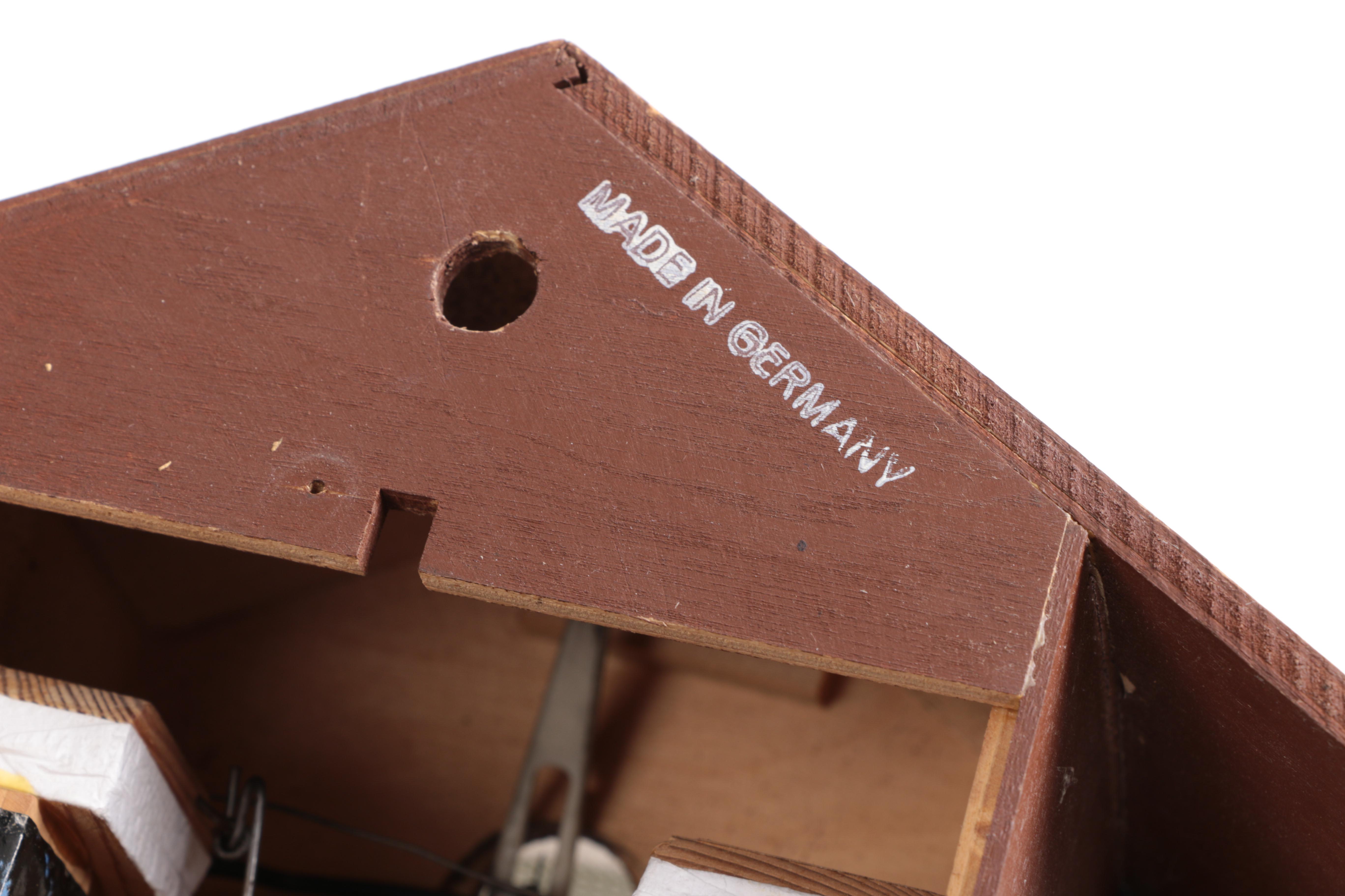 German Deer Cuckoo Wall Clock