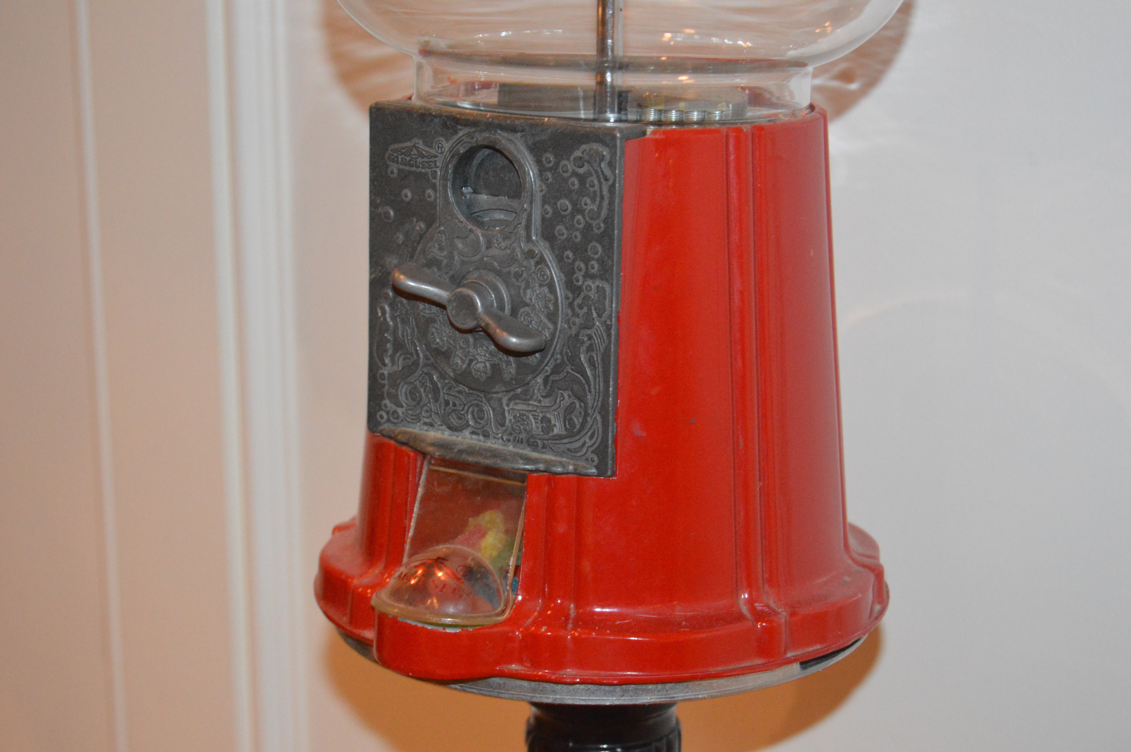 Vintage Carousel Gumball Machine