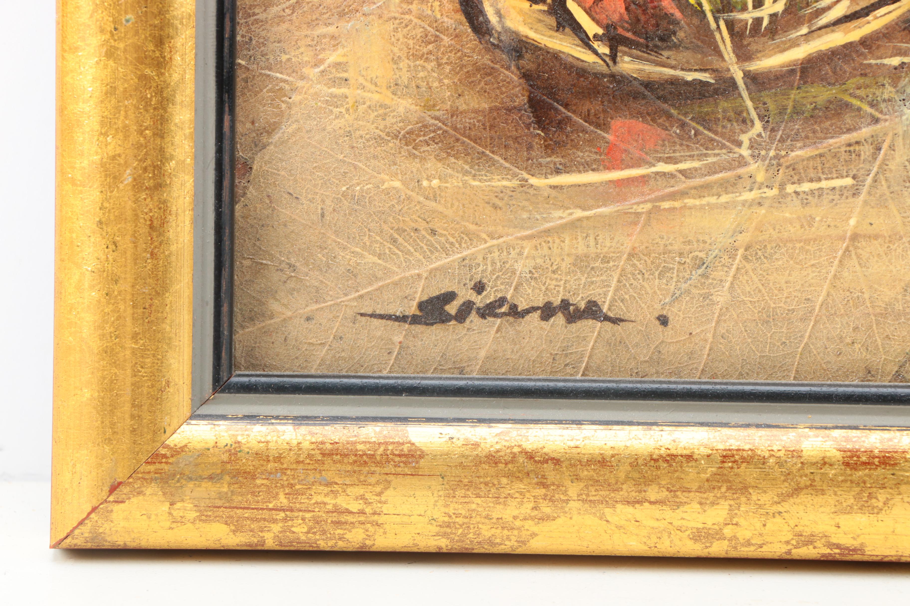 Pair of Oil Paintings on Board