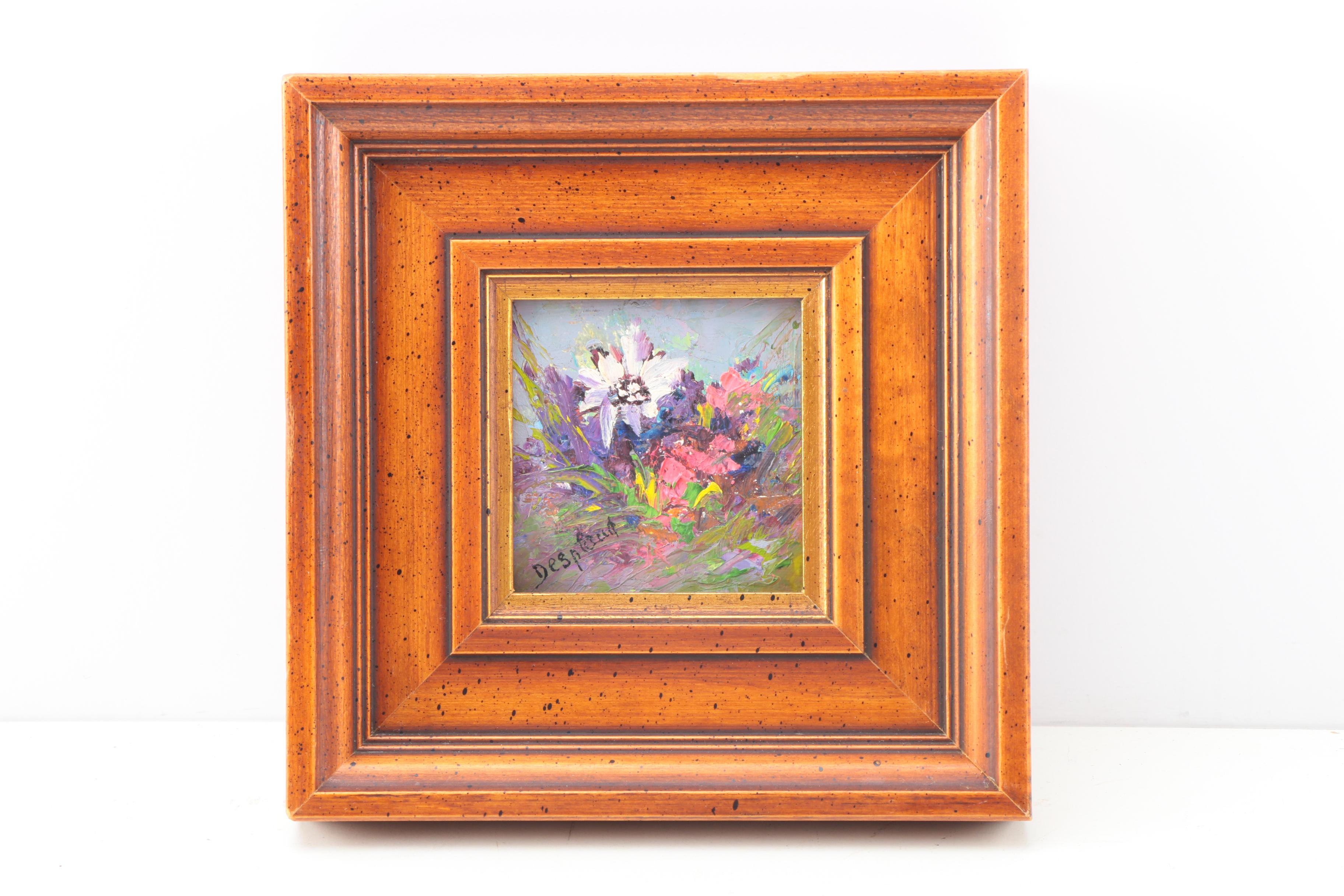 Pair of Oil Paintings on Board