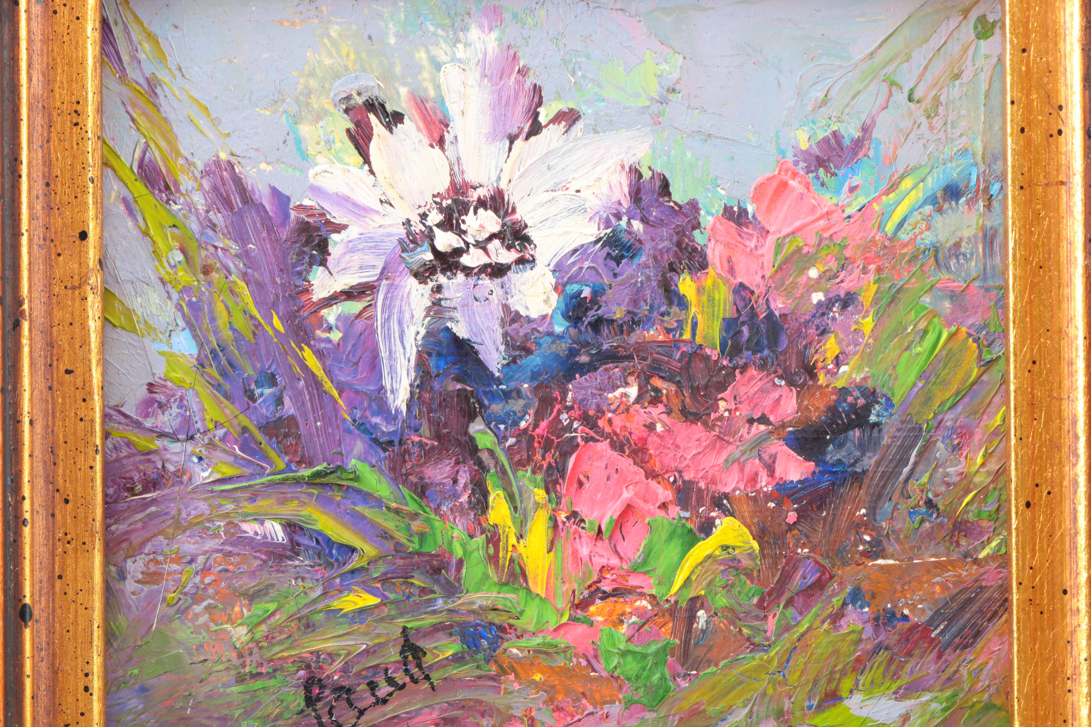 Pair of Oil Paintings on Board