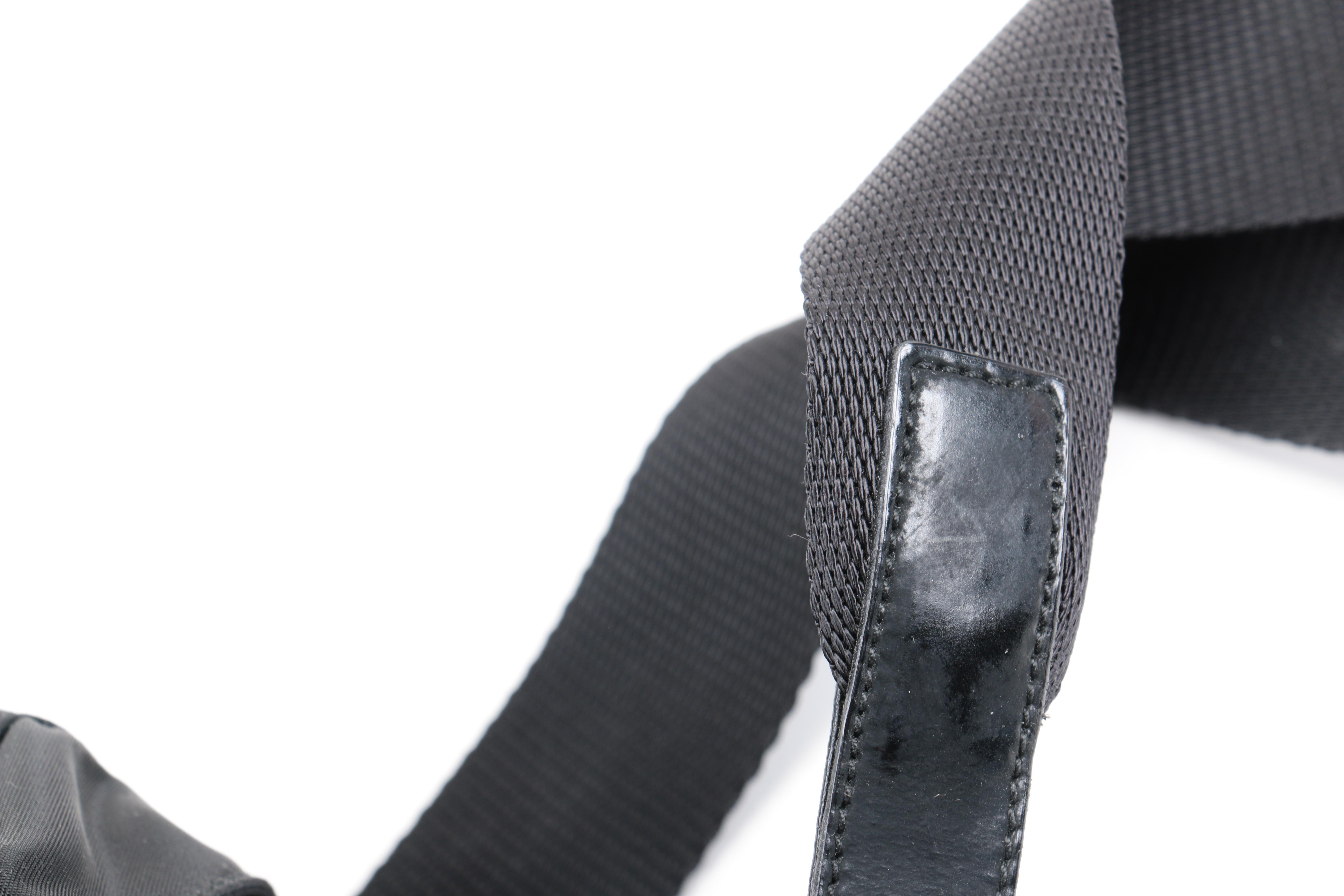 Prada Black Nylon Backpack