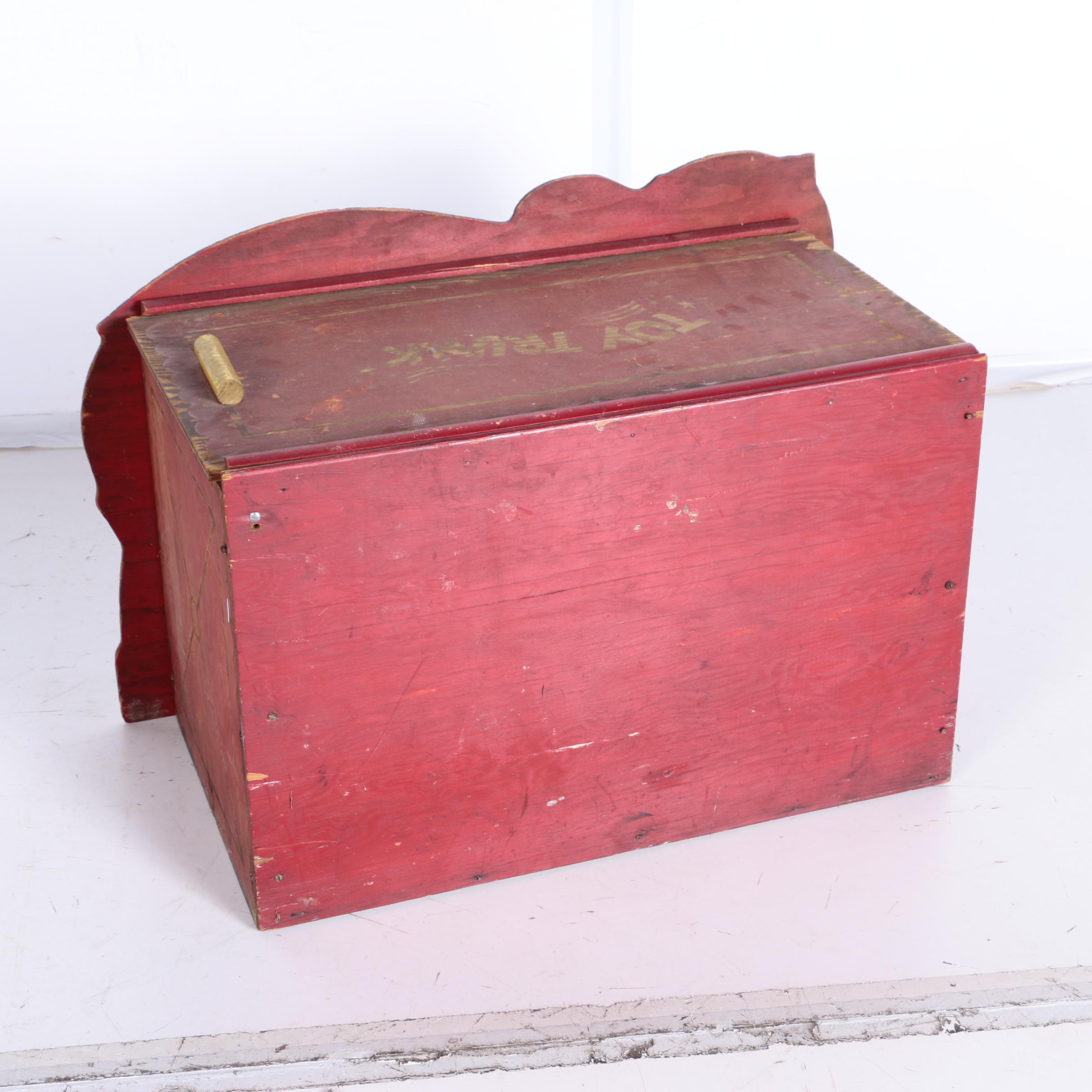 Vintage Elephant Toy Trunk