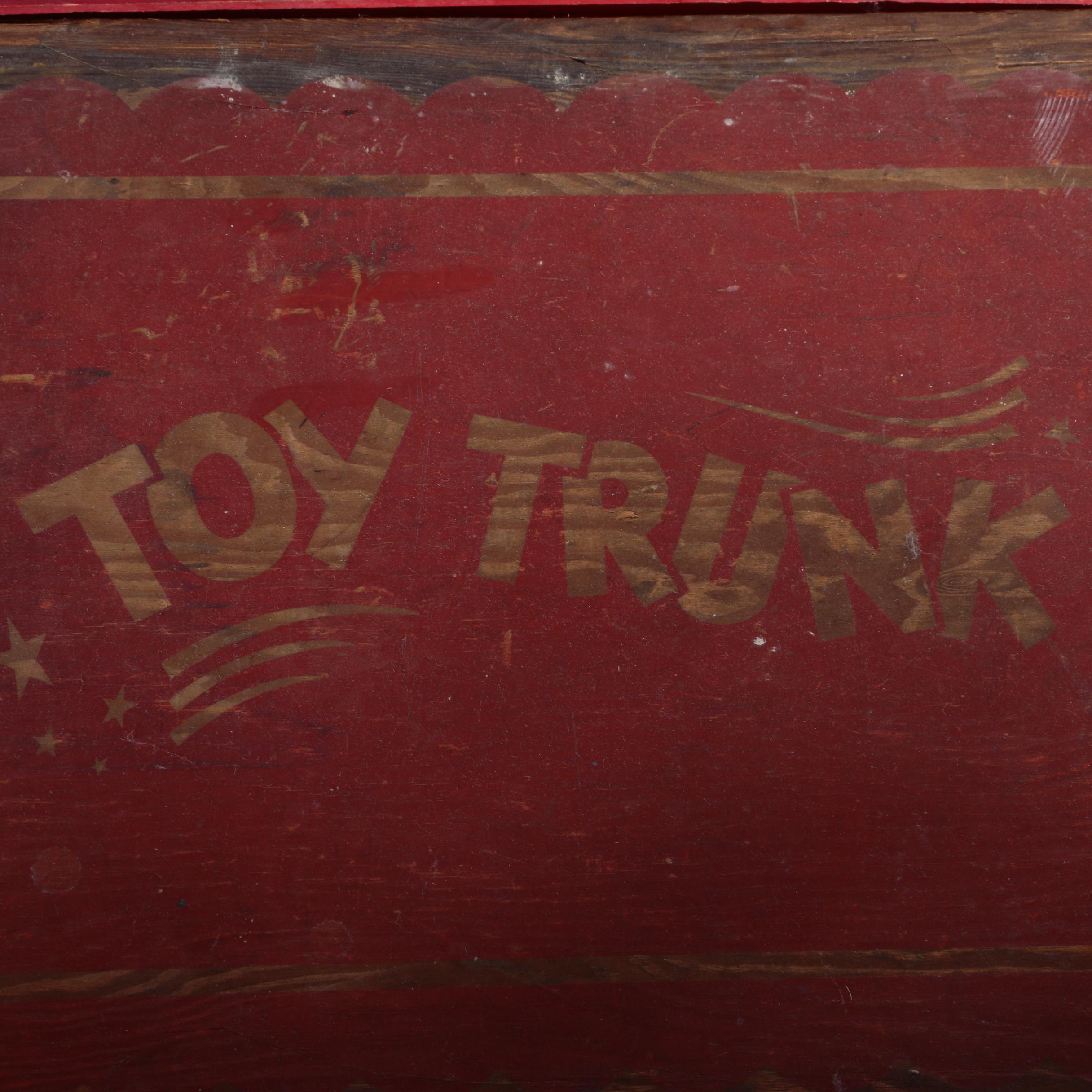 Vintage Elephant Toy Trunk