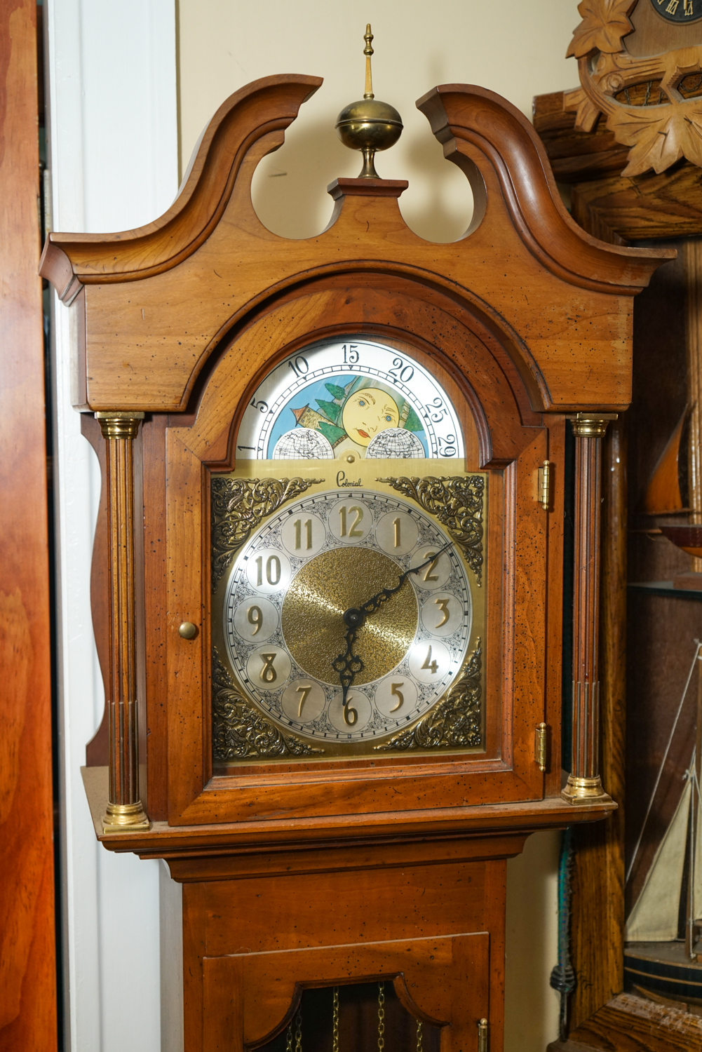 Colonial Manufacturing Co. Grandmother Clock