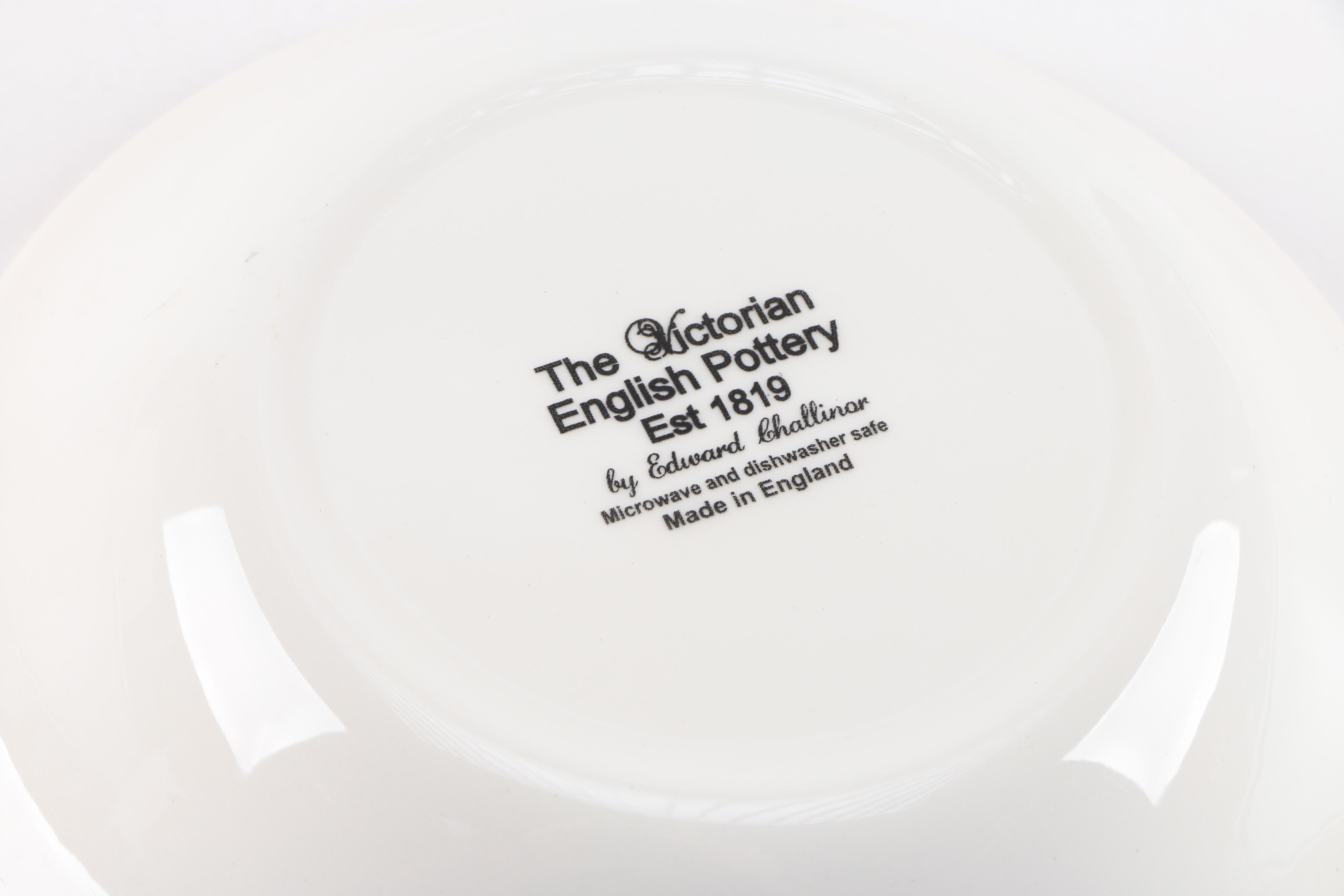 Edward Challinor Transfer Printed "Victorian English" Fruit Bowls