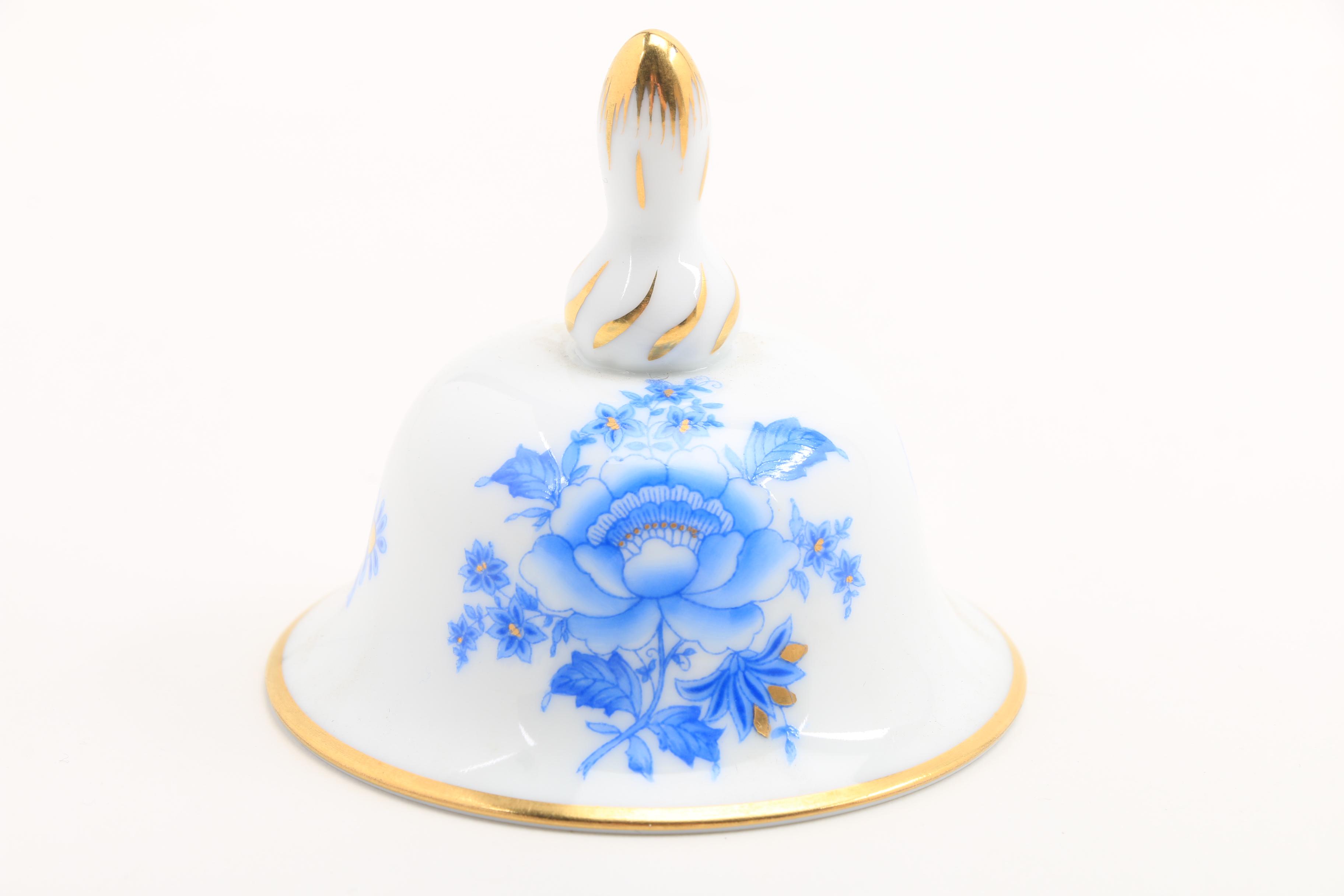 Herend 'Malev Hungarian Airlines" Demitasse Cups, Vase, Trinket Box and More