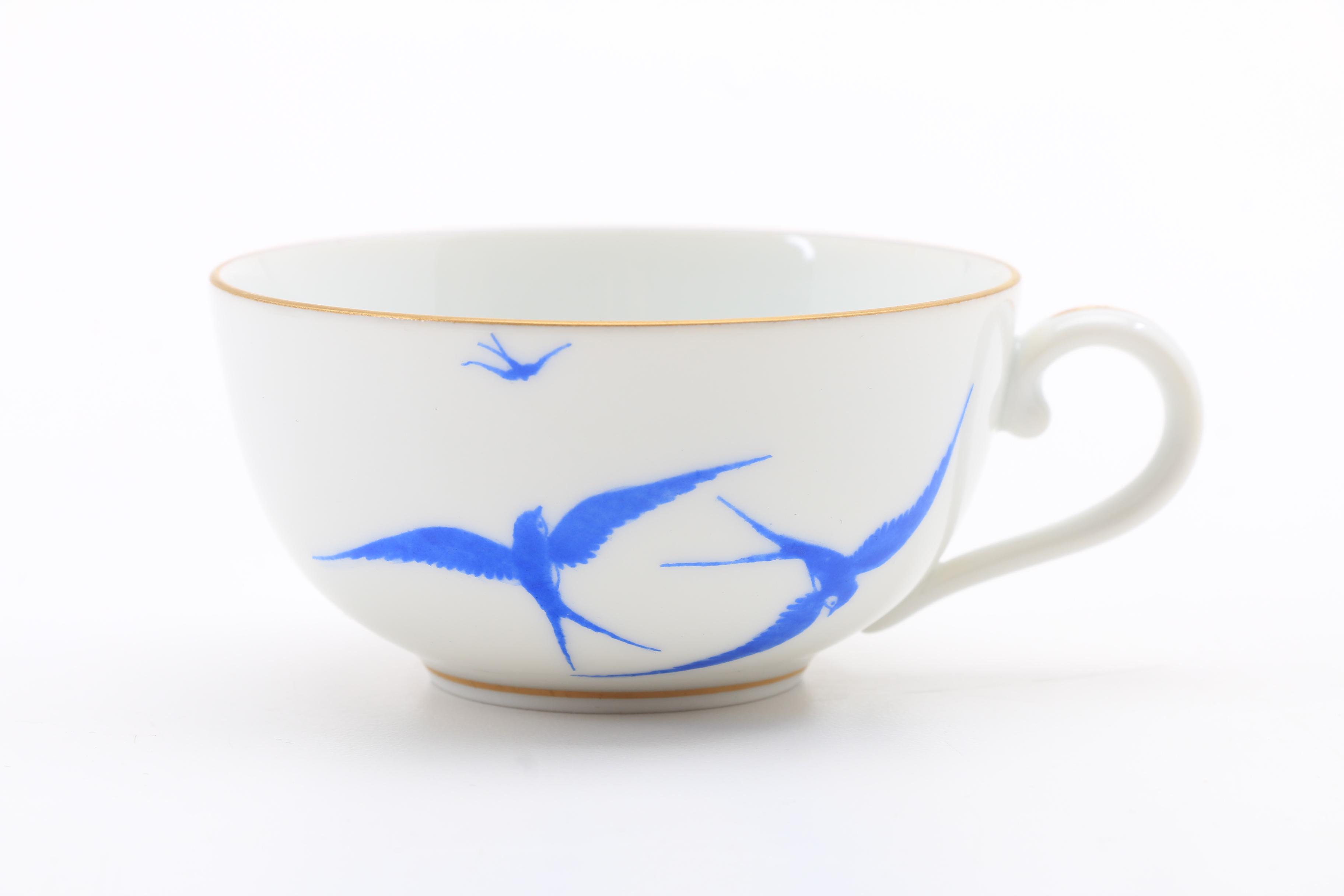 Herend 'Malev Hungarian Airlines" Demitasse Cups, Vase, Trinket Box and More