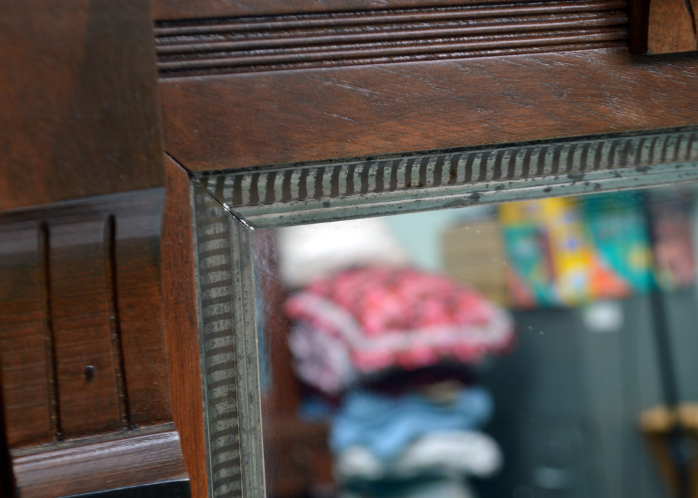 Antique Victorian Eastlake Pier Mirror