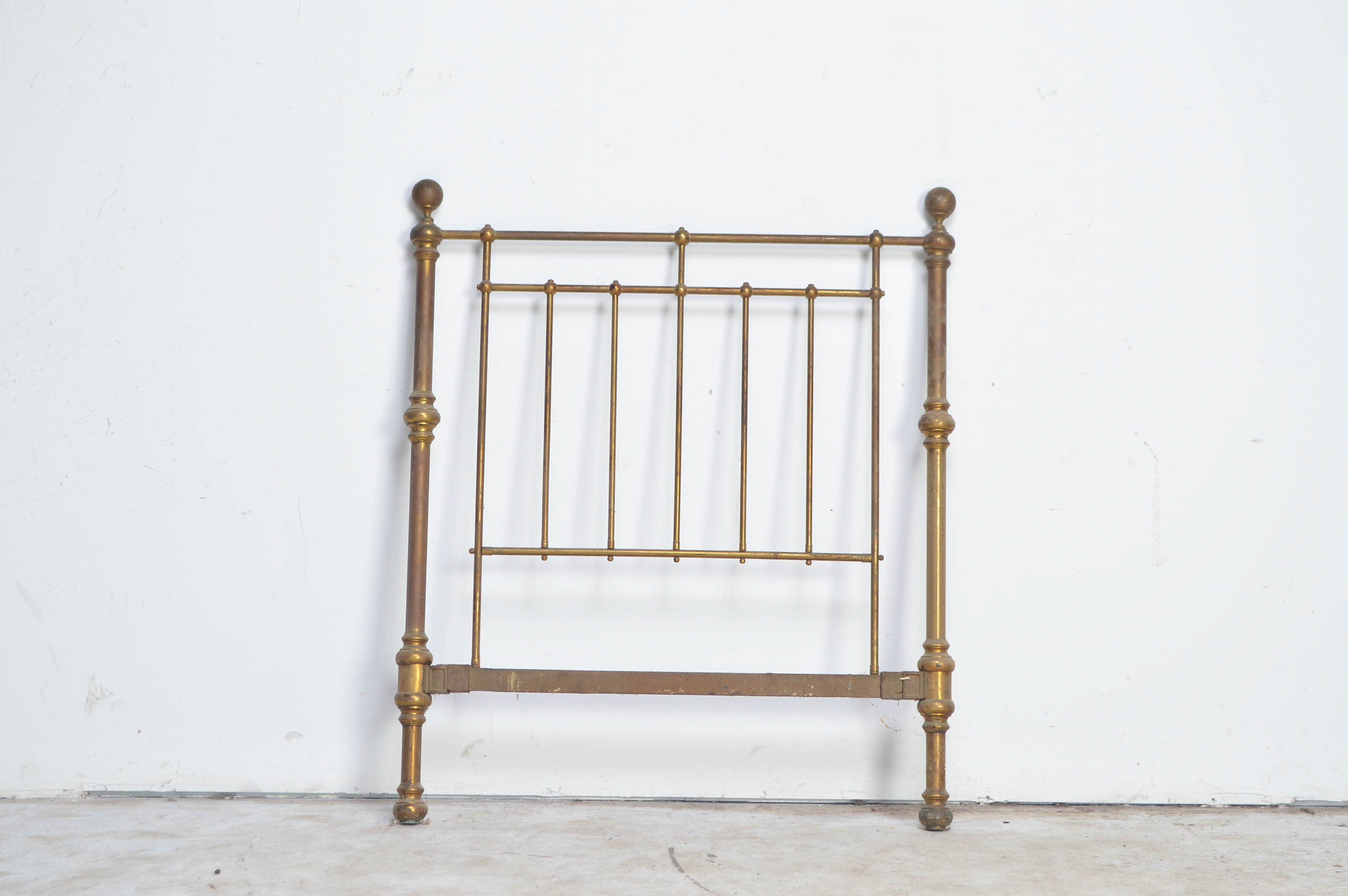 Antique Brass Twin Bed Frame