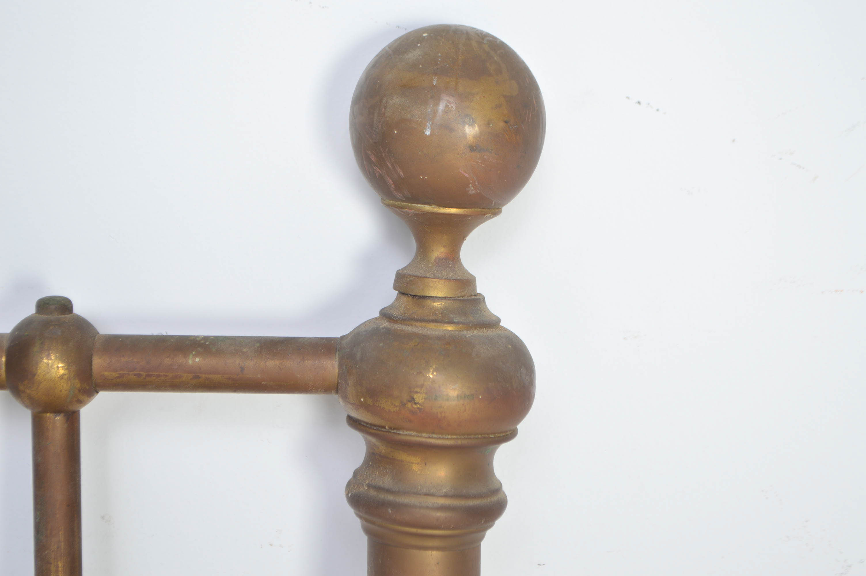 Antique Brass Twin Bed Frame