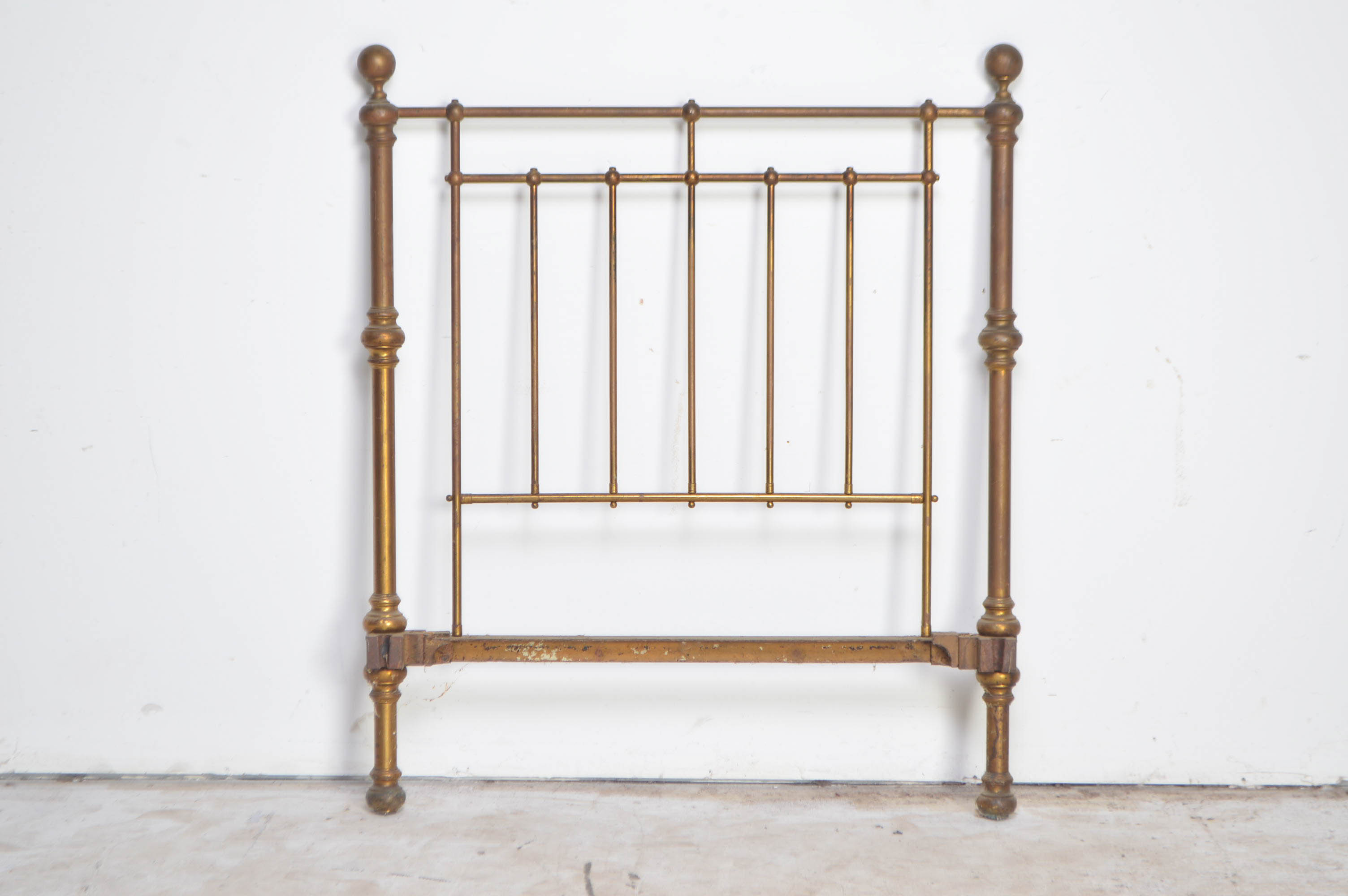 Antique Brass Twin Bed Frame