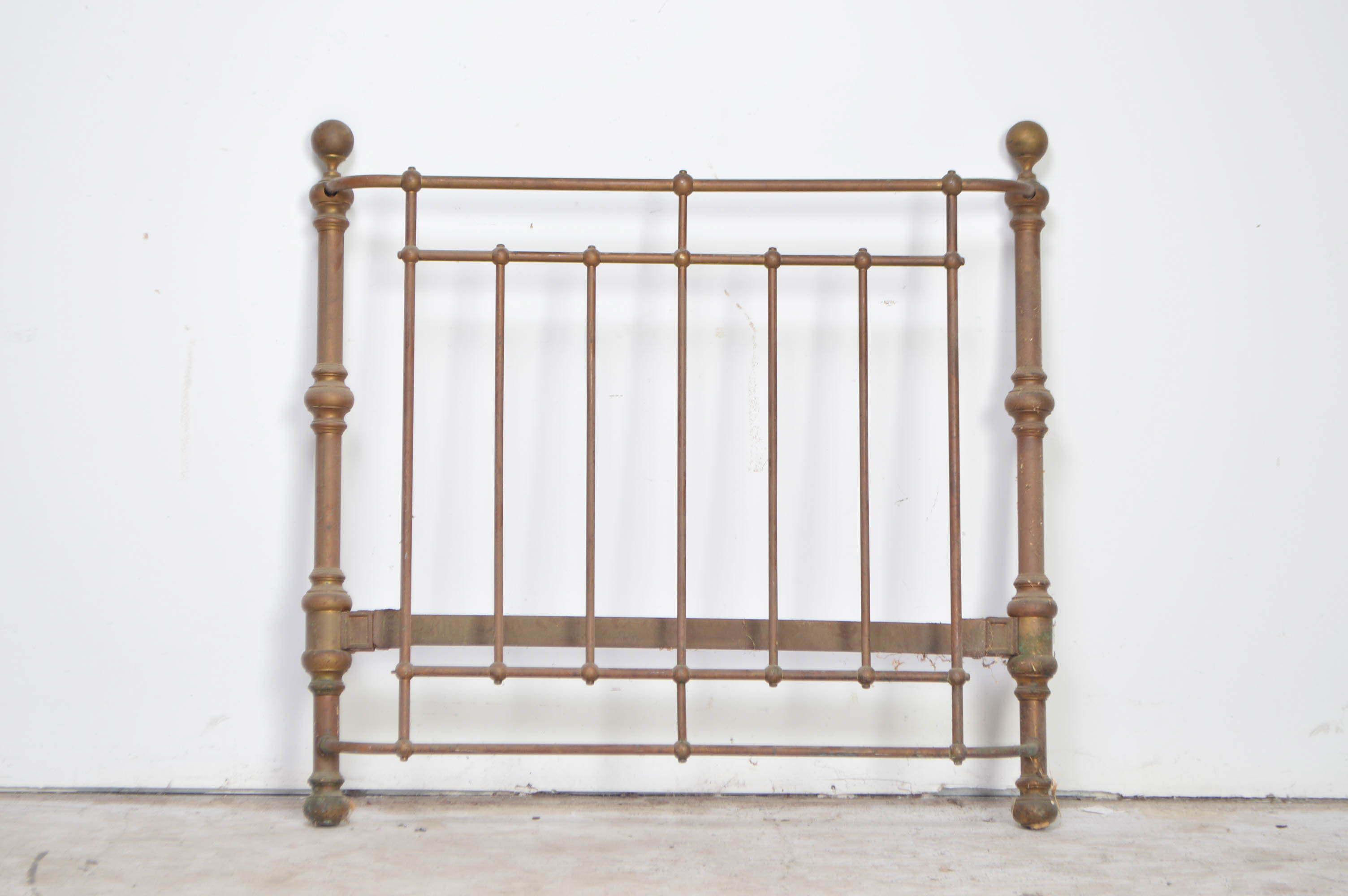 Antique Brass Twin Bed Frame