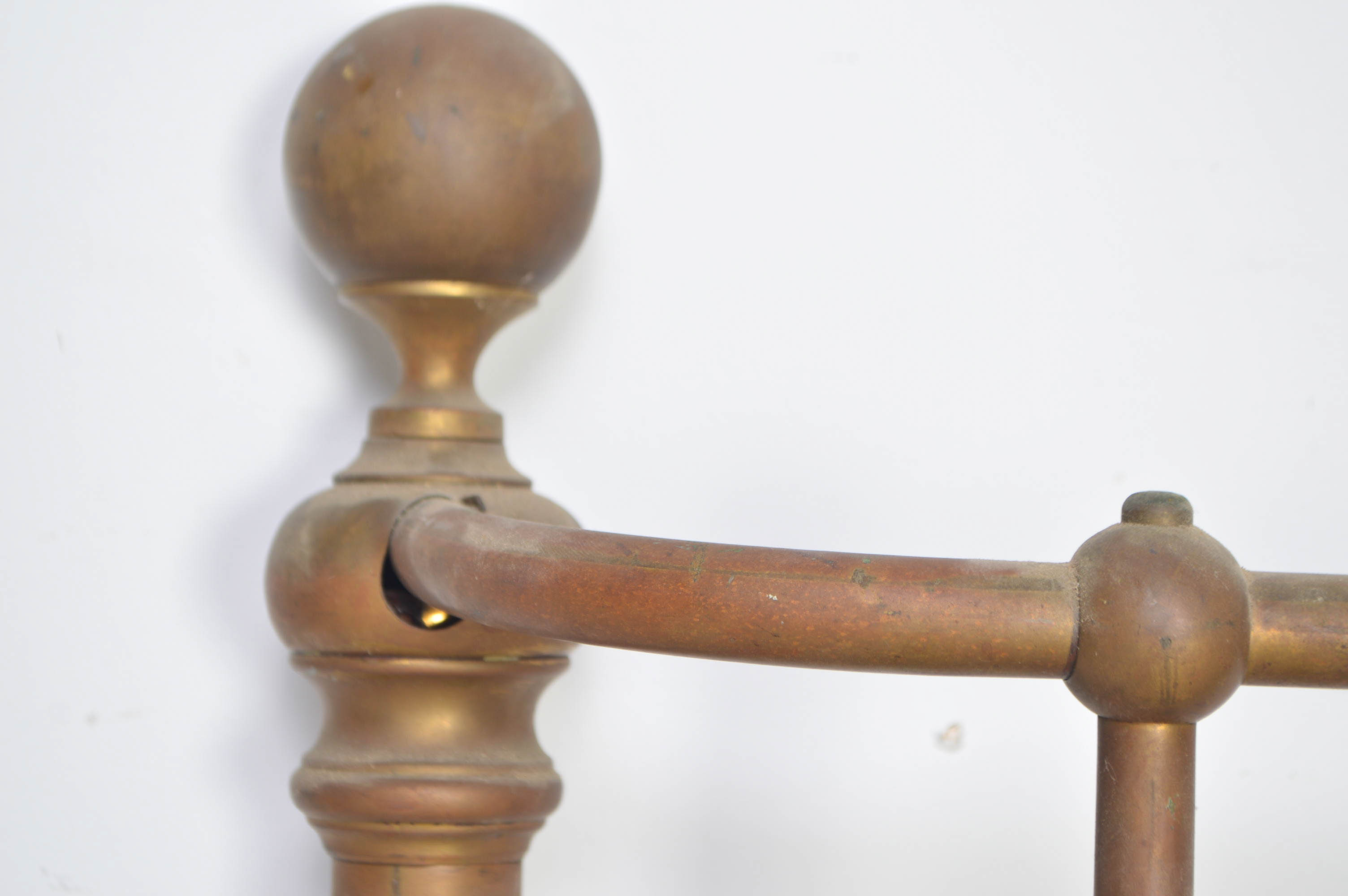 Antique Brass Twin Bed Frame