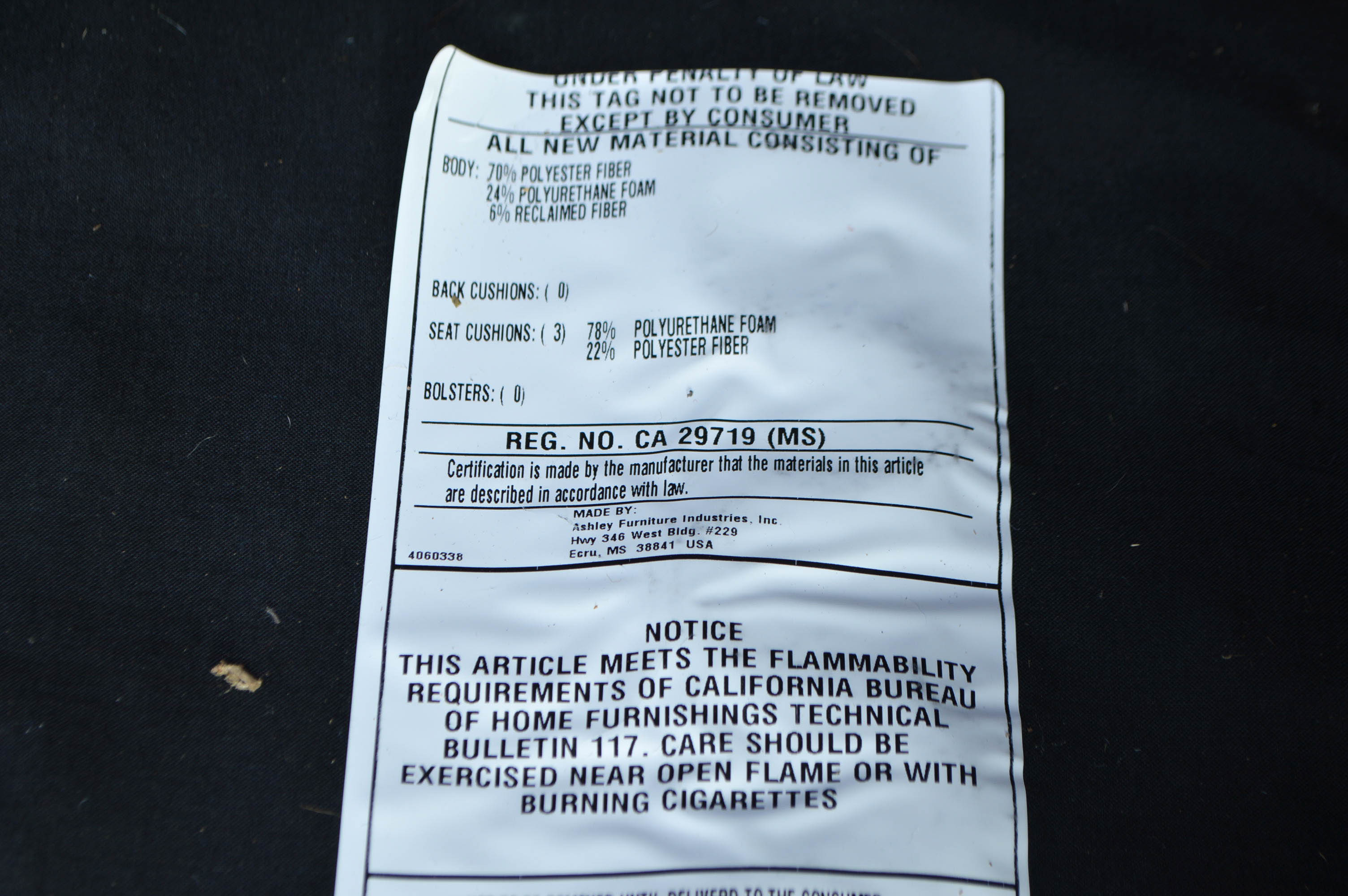 Brown Camelback Leather Sofa