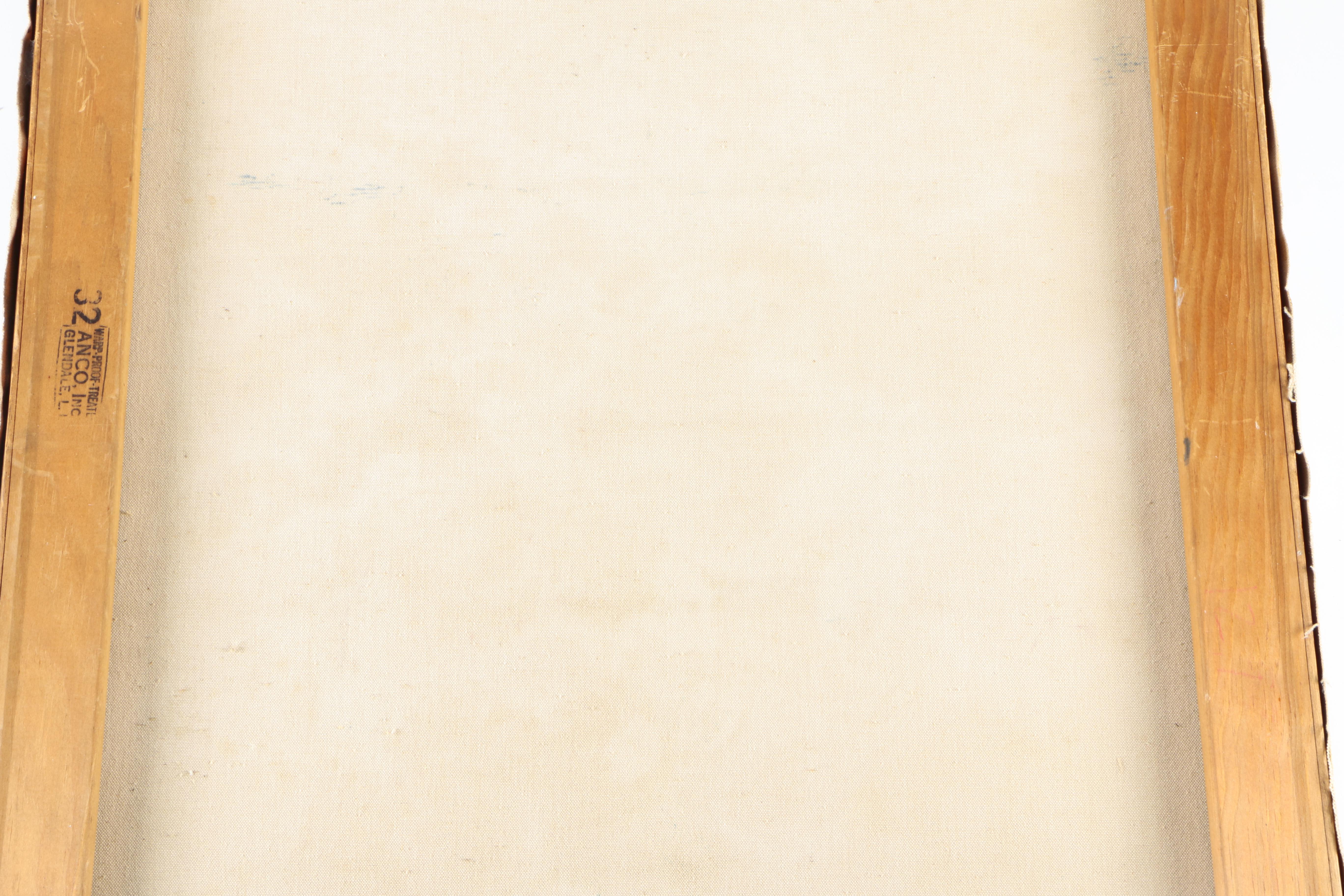 Vintage Oil Painting on Canvas of Still Life