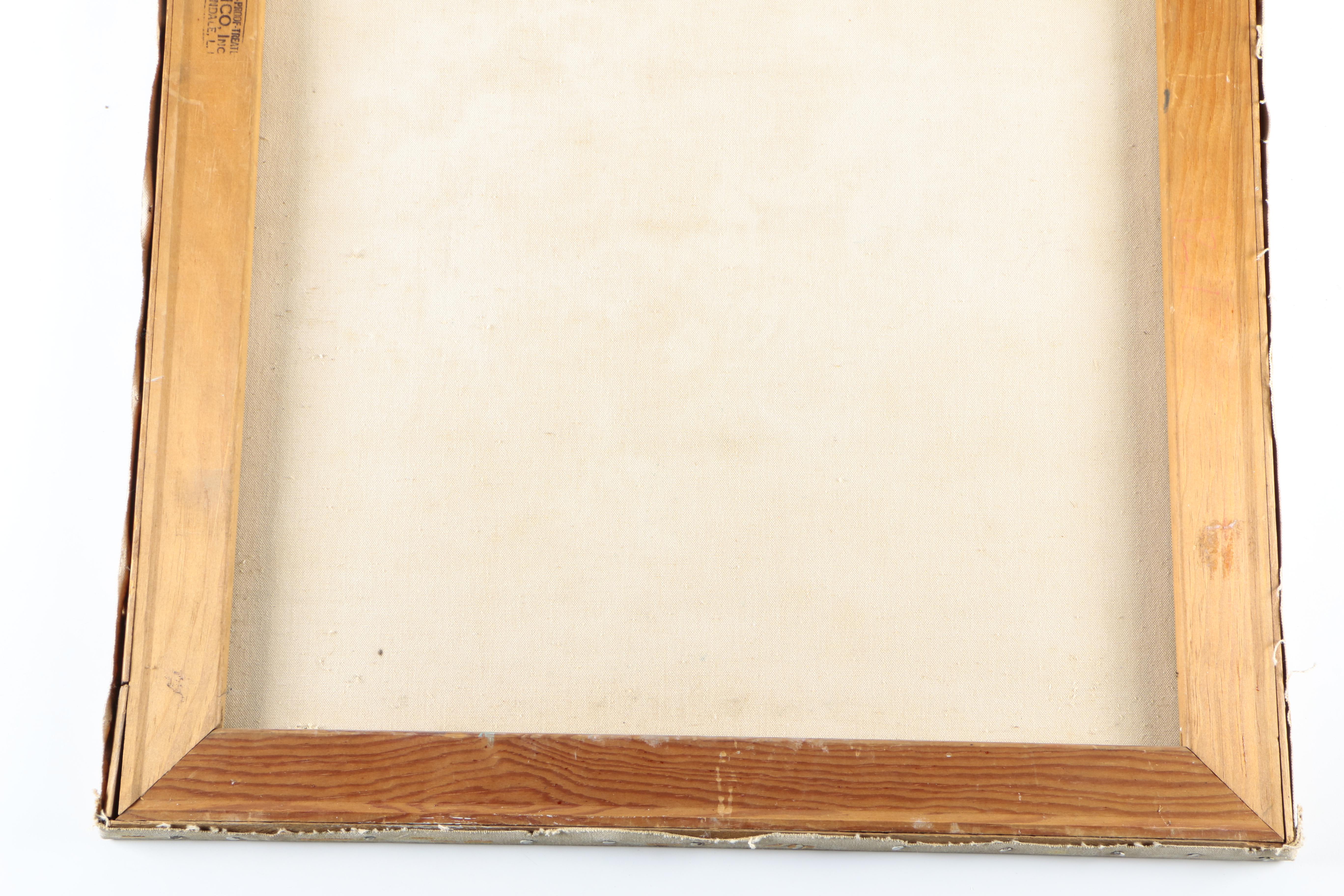 Vintage Oil Painting on Canvas of Still Life