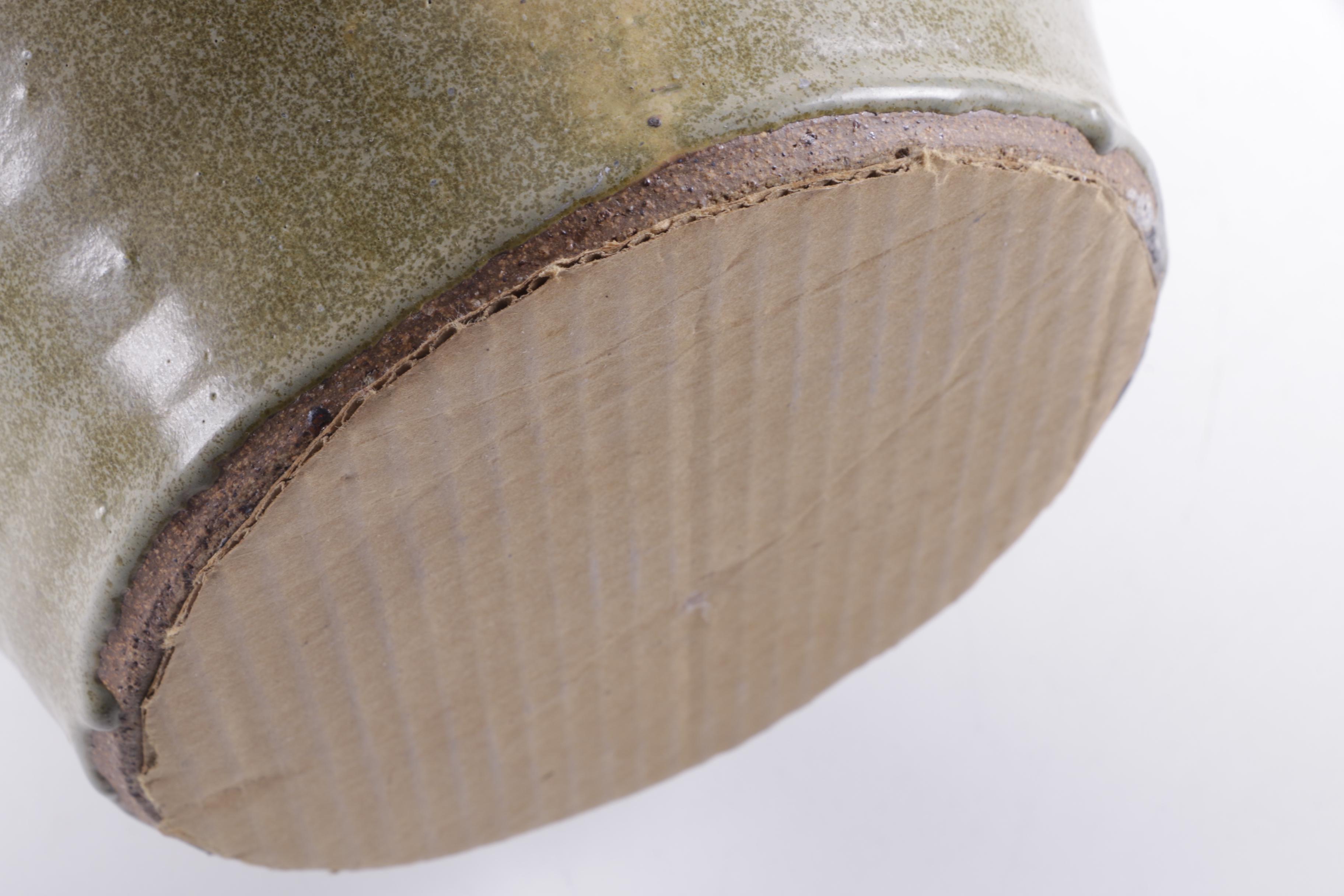 Hand Thrown Stoneware Lidded Jar with Vintage Matchbooks