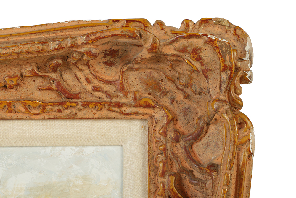 J. Shayne Acrylic Painting on Canvas Impressionist Landscape