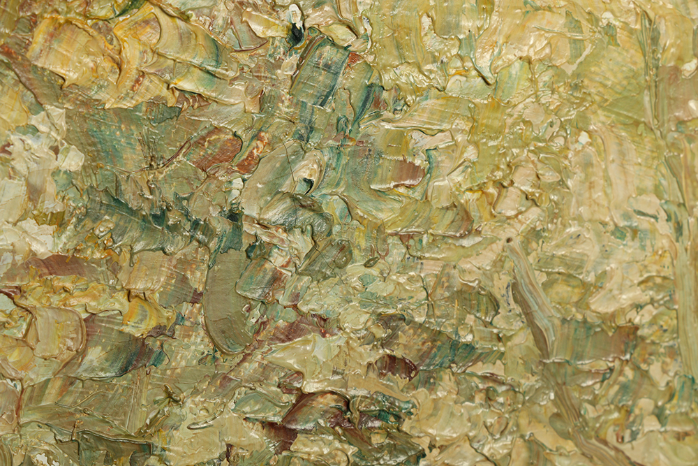 J. Shayne Acrylic Painting on Canvas Impressionist Landscape