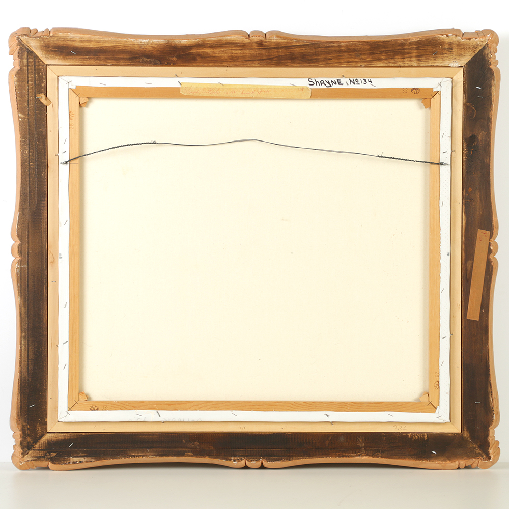 J. Shayne Acrylic Painting on Canvas Impressionist Landscape