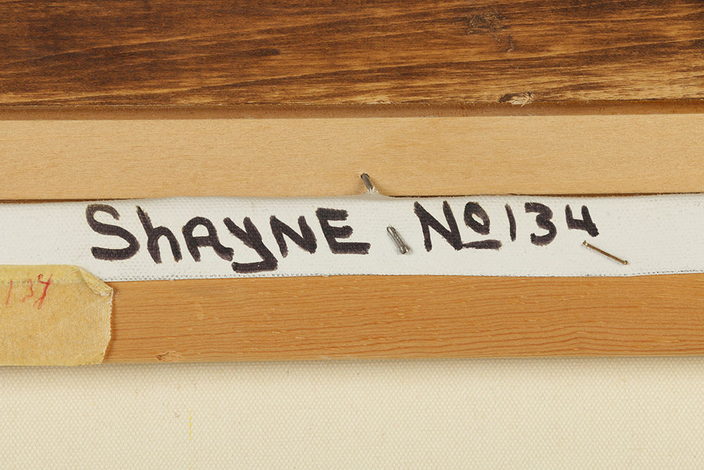 J. Shayne Acrylic Painting on Canvas Impressionist Landscape