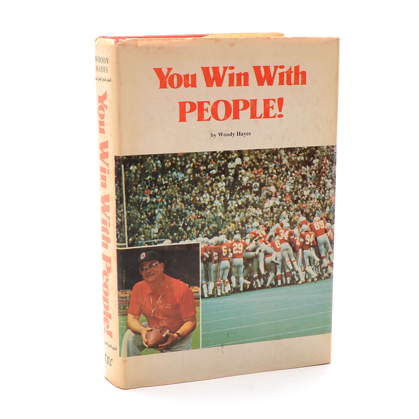 Woody Hayes Signed Book With COA