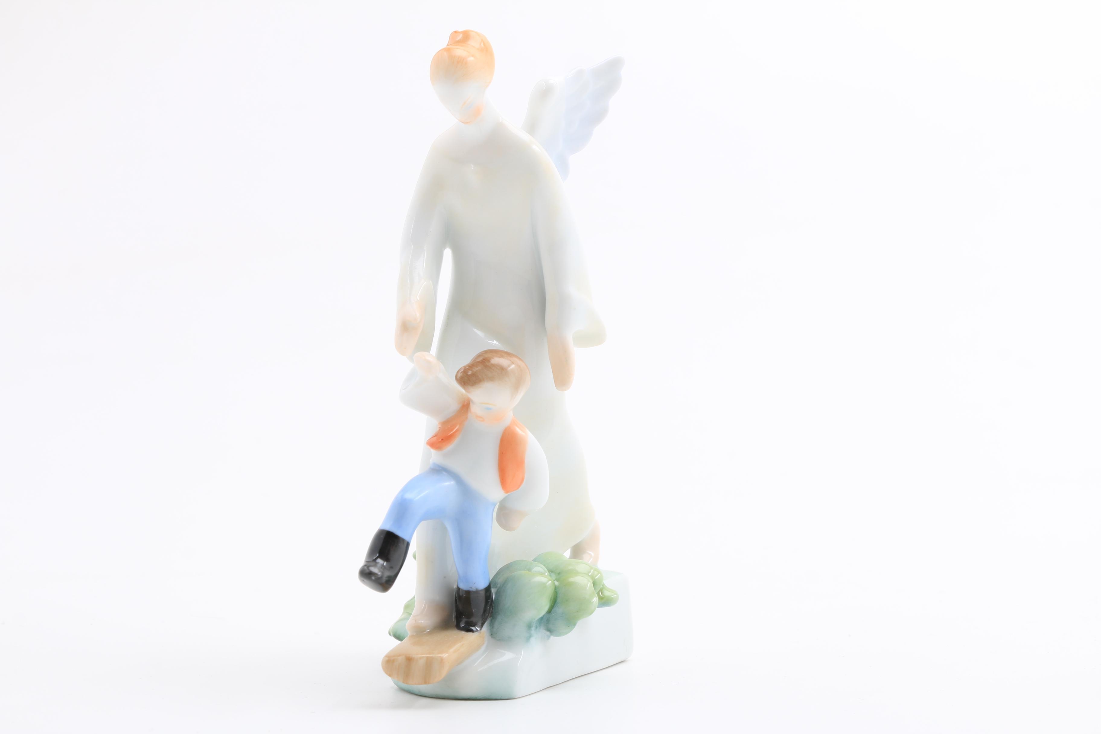 Five Herend Porcelain Miniature Figurines