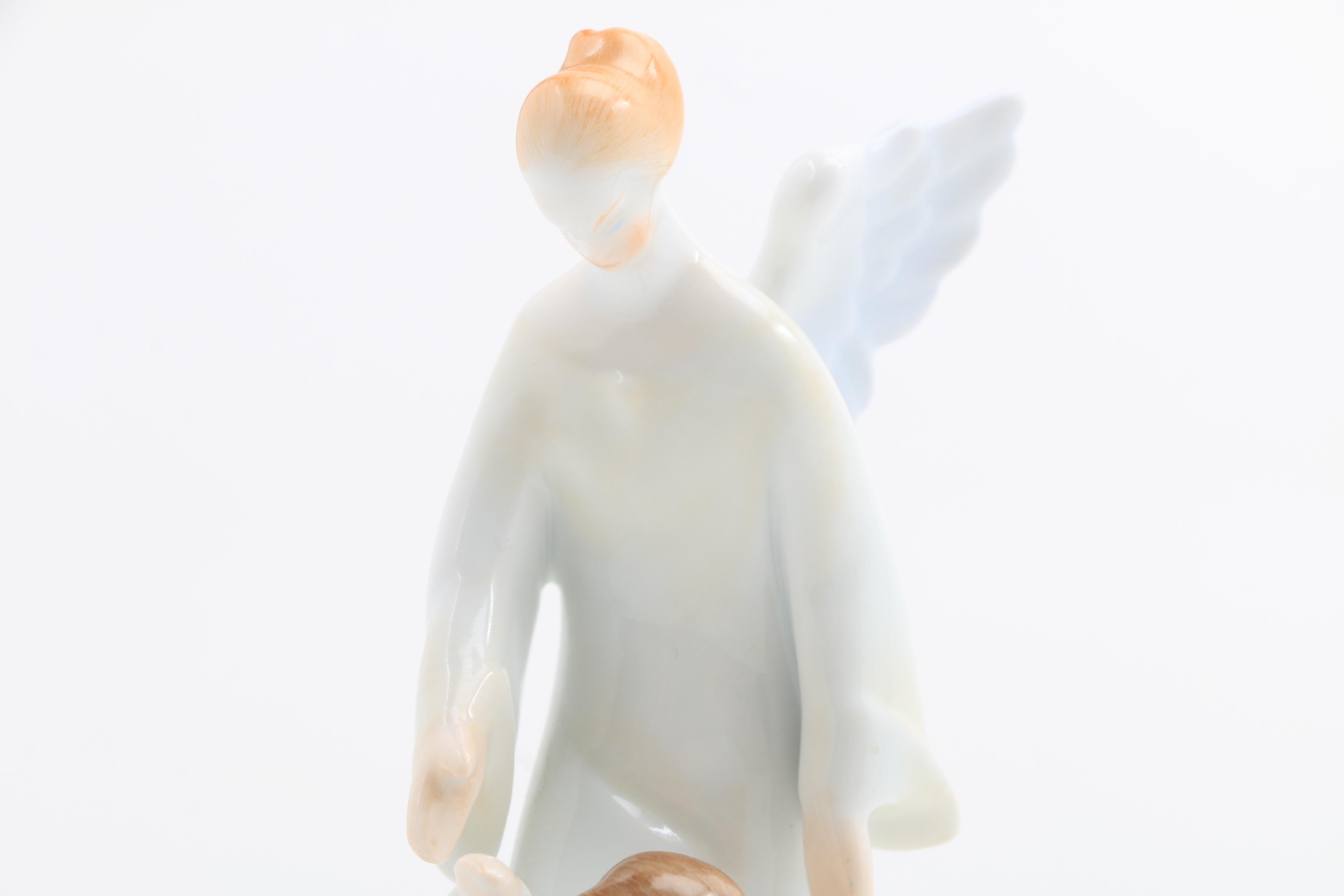 Five Herend Porcelain Miniature Figurines