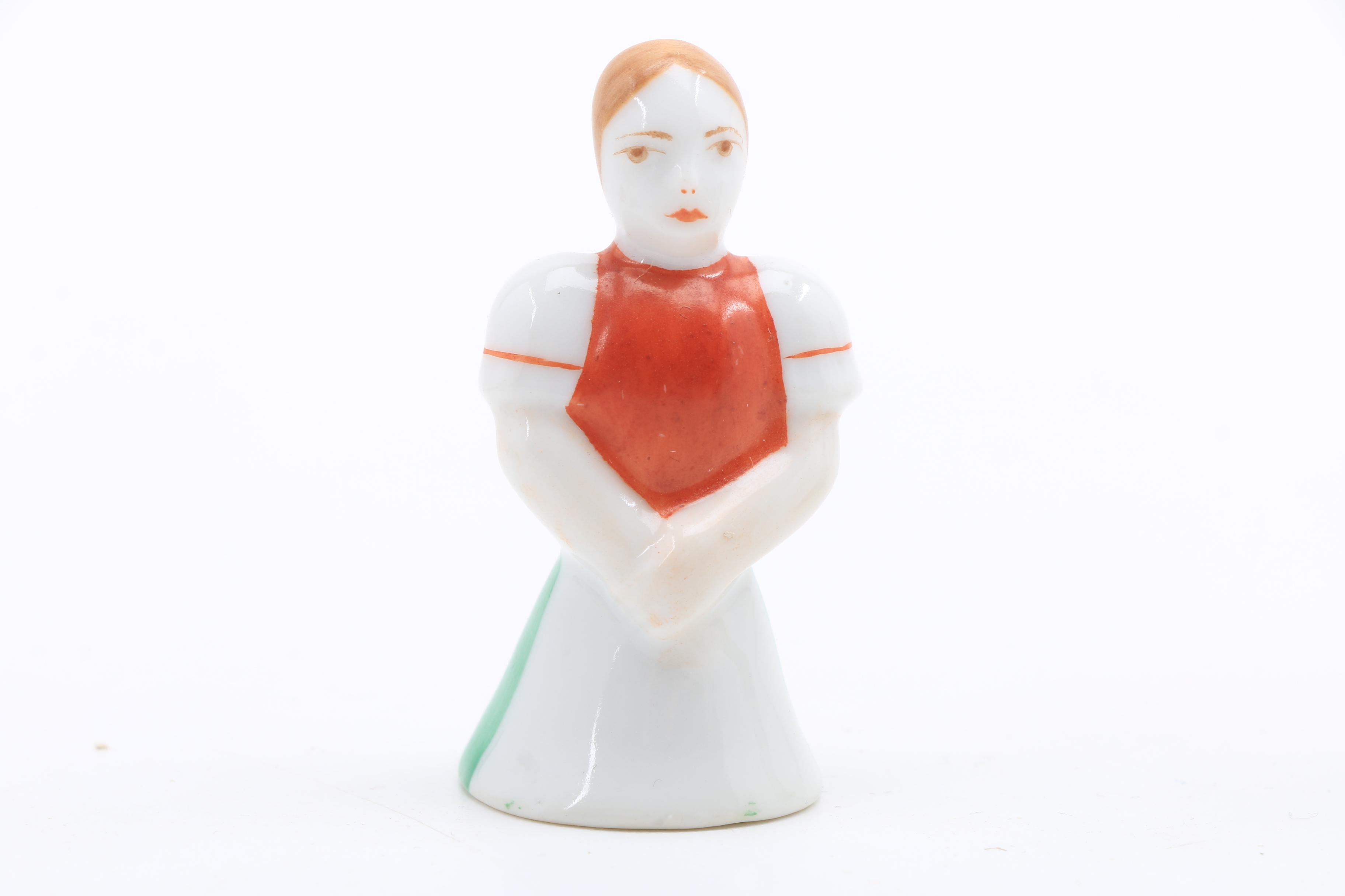 Five Herend Porcelain Miniature Figurines