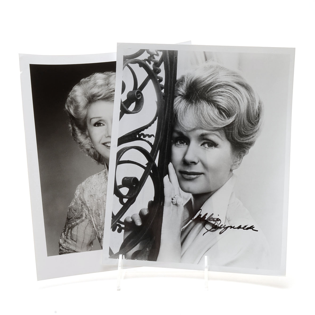Actress and Singer Debbie Reynolds Signed Photos