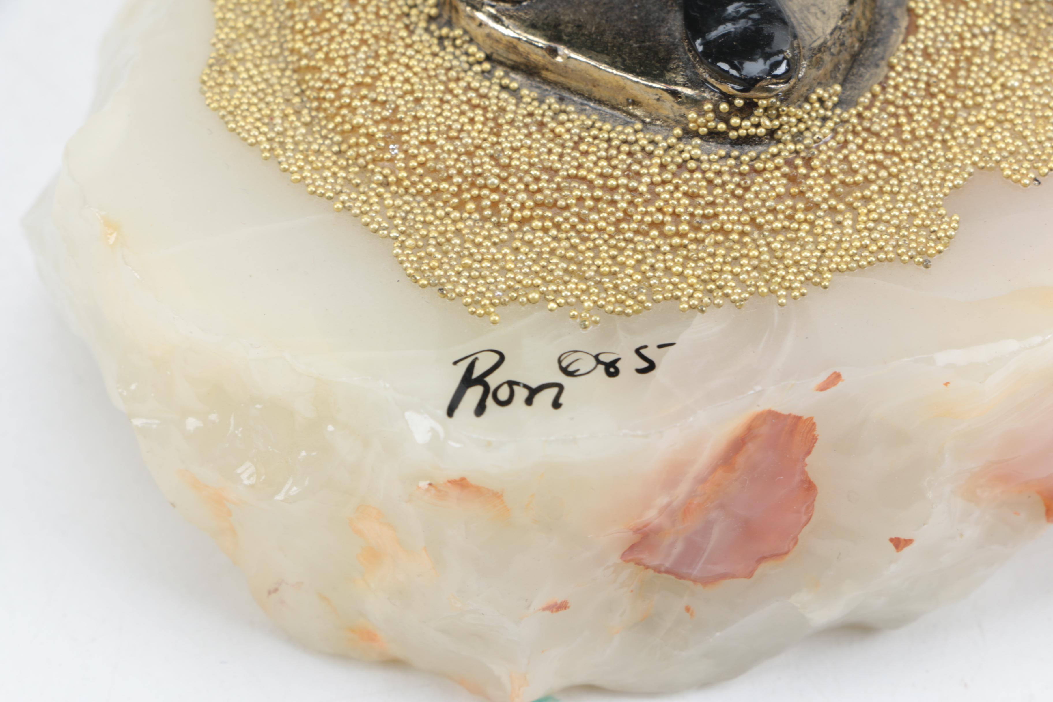 Five Signed Ron Lee Clown Figurines