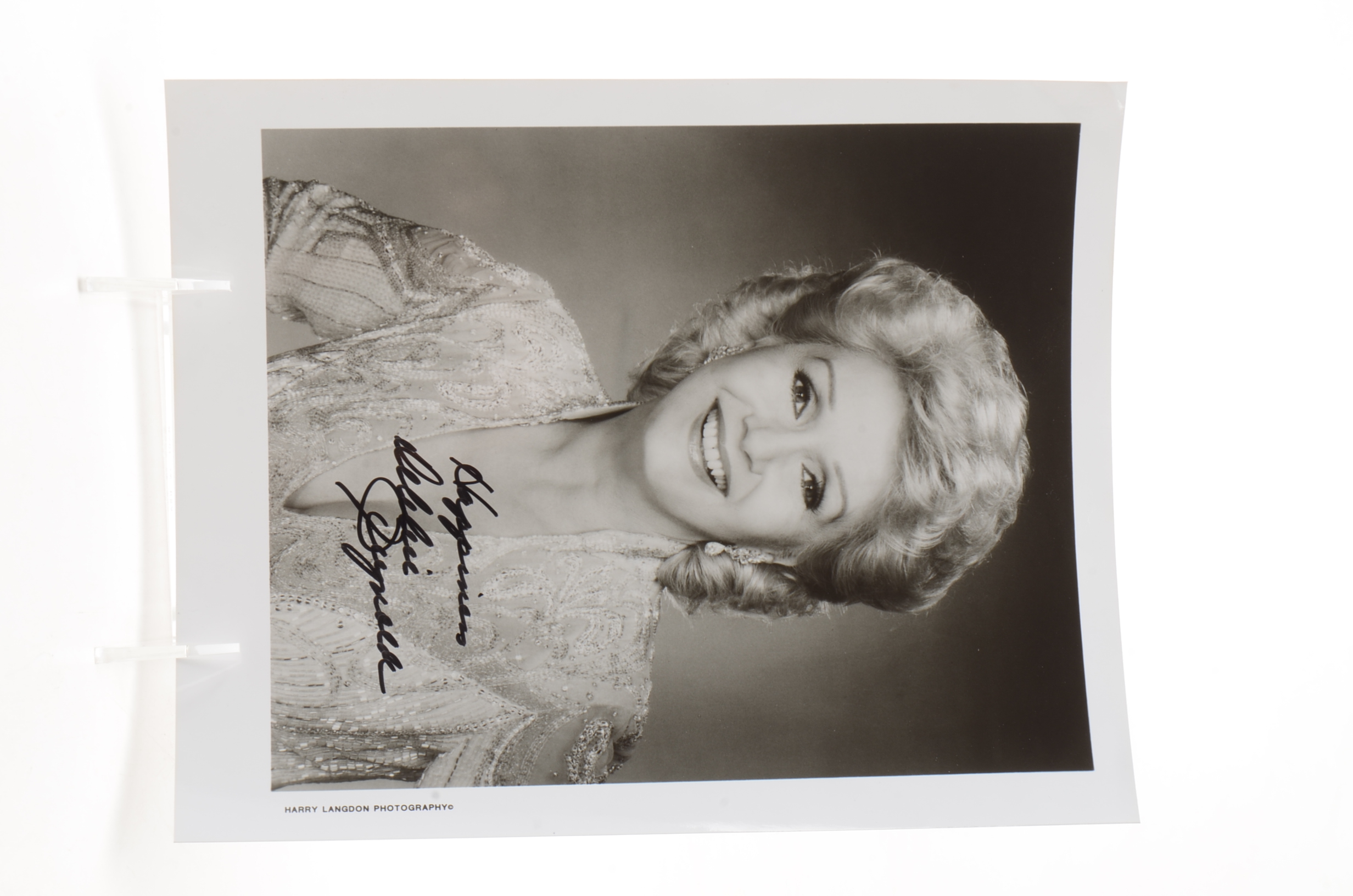 Actress and Singer Debbie Reynolds Signed Photos
