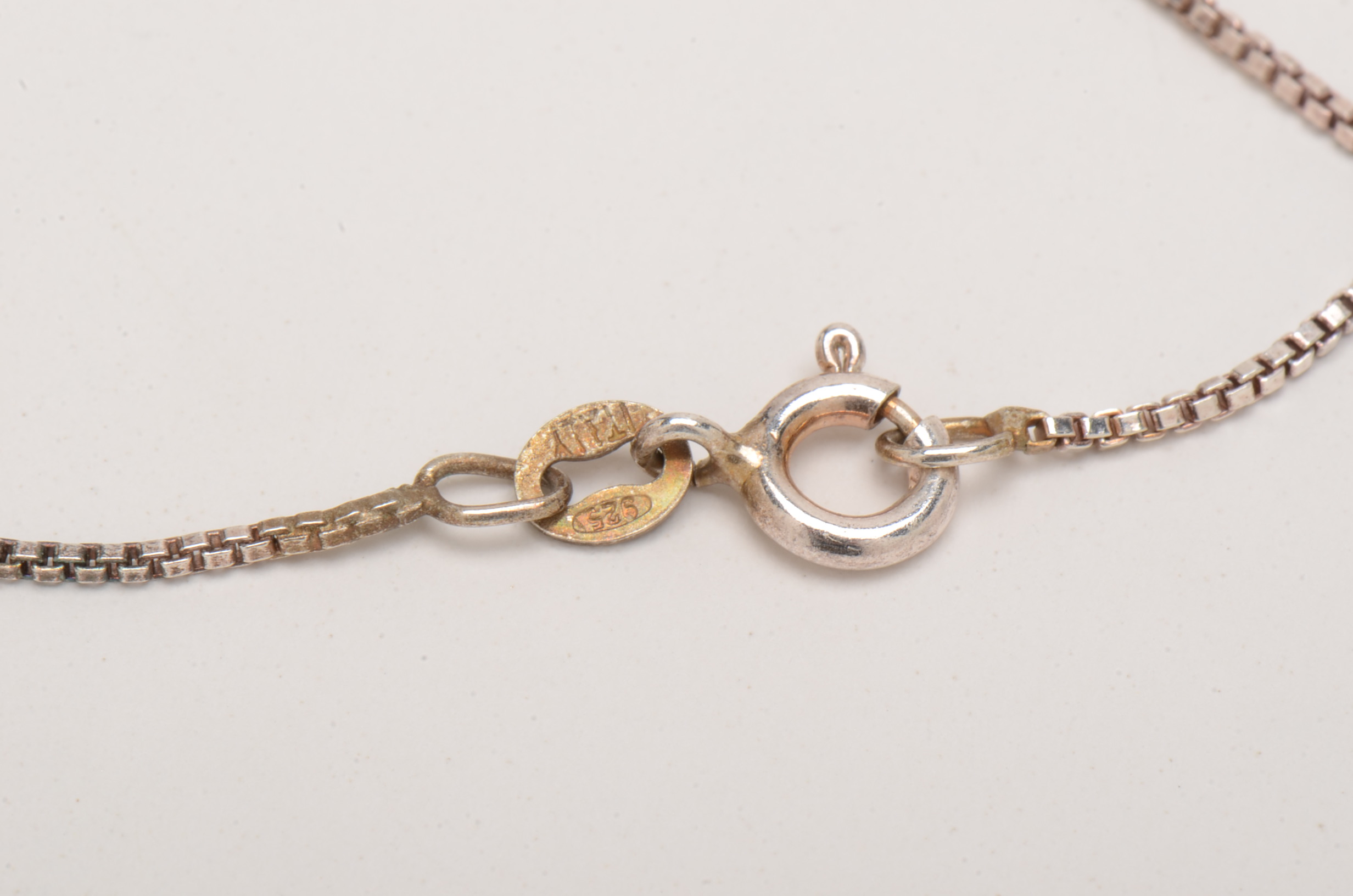 Sterling Silver and Rose Quartz Heart Necklace